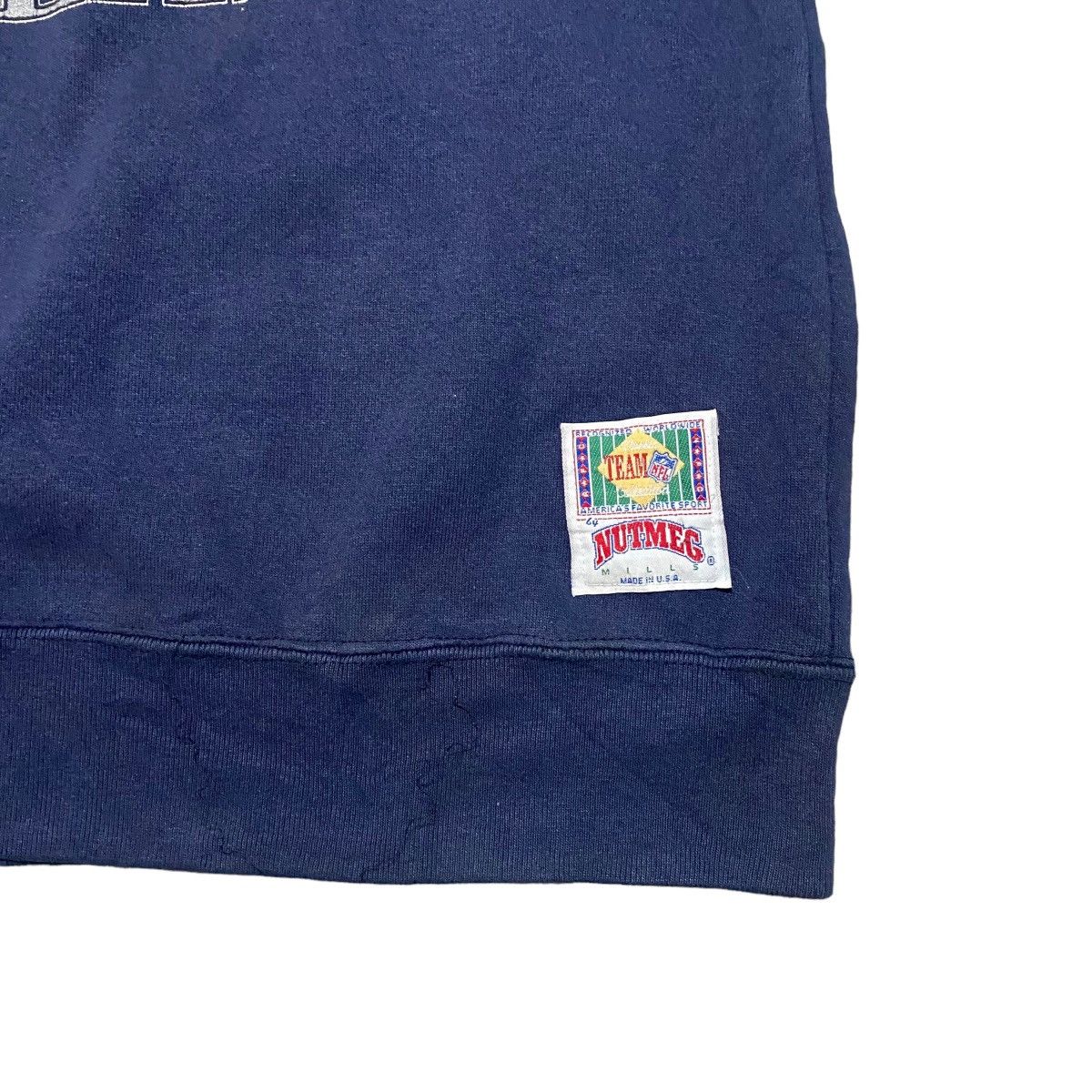 NFL Vintage 90s Nutmeg Mills DALLAS COWBOYS Sweatshirt Size US L / EU 52-54 / 3 - 8 Thumbnail