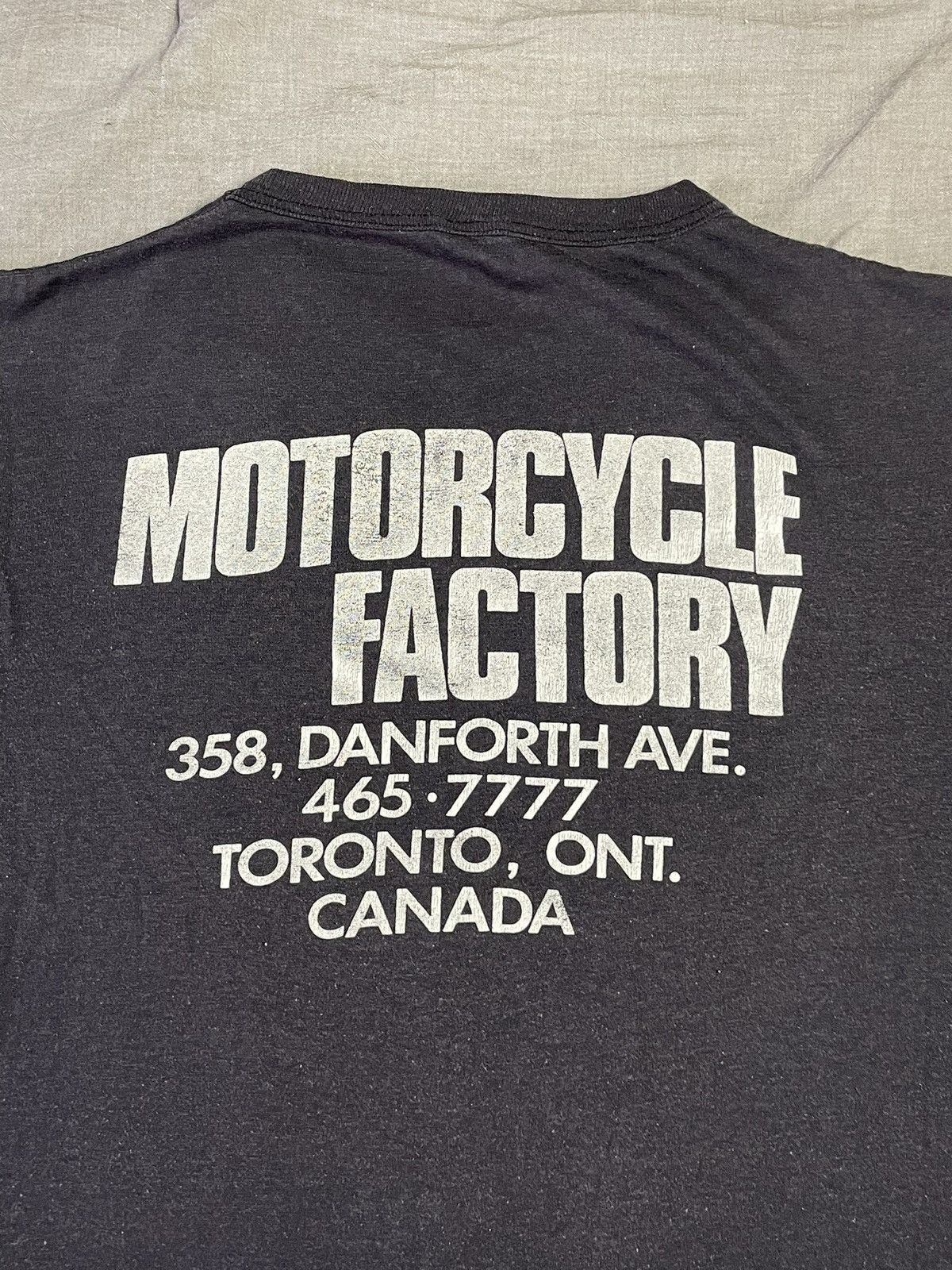 Harley Davidson Vintage Harley Davidson Shirt Small Black 80s Ringer Toronto Size US S / EU 44-46 / 1 - 10 Thumbnail