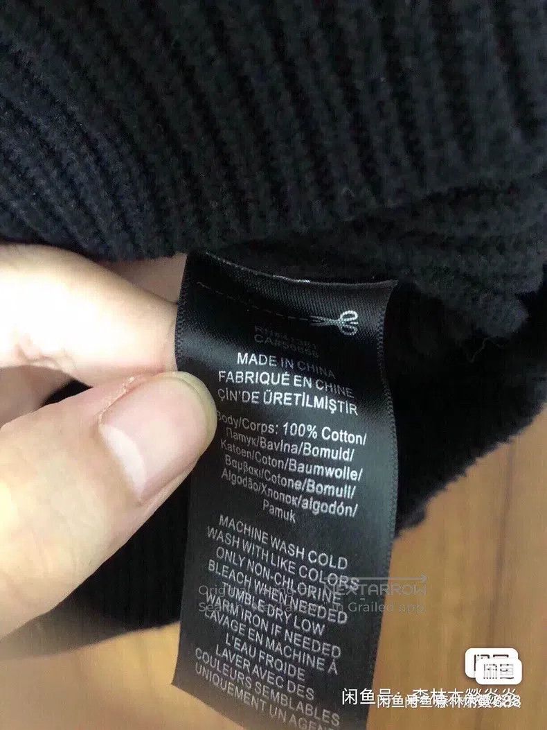 RRL Ralph Lauren RRL Ralph Lauren Green Fruit Collar Black Sweater Size US XL / EU 56 / 4 - 3 Thumbnail