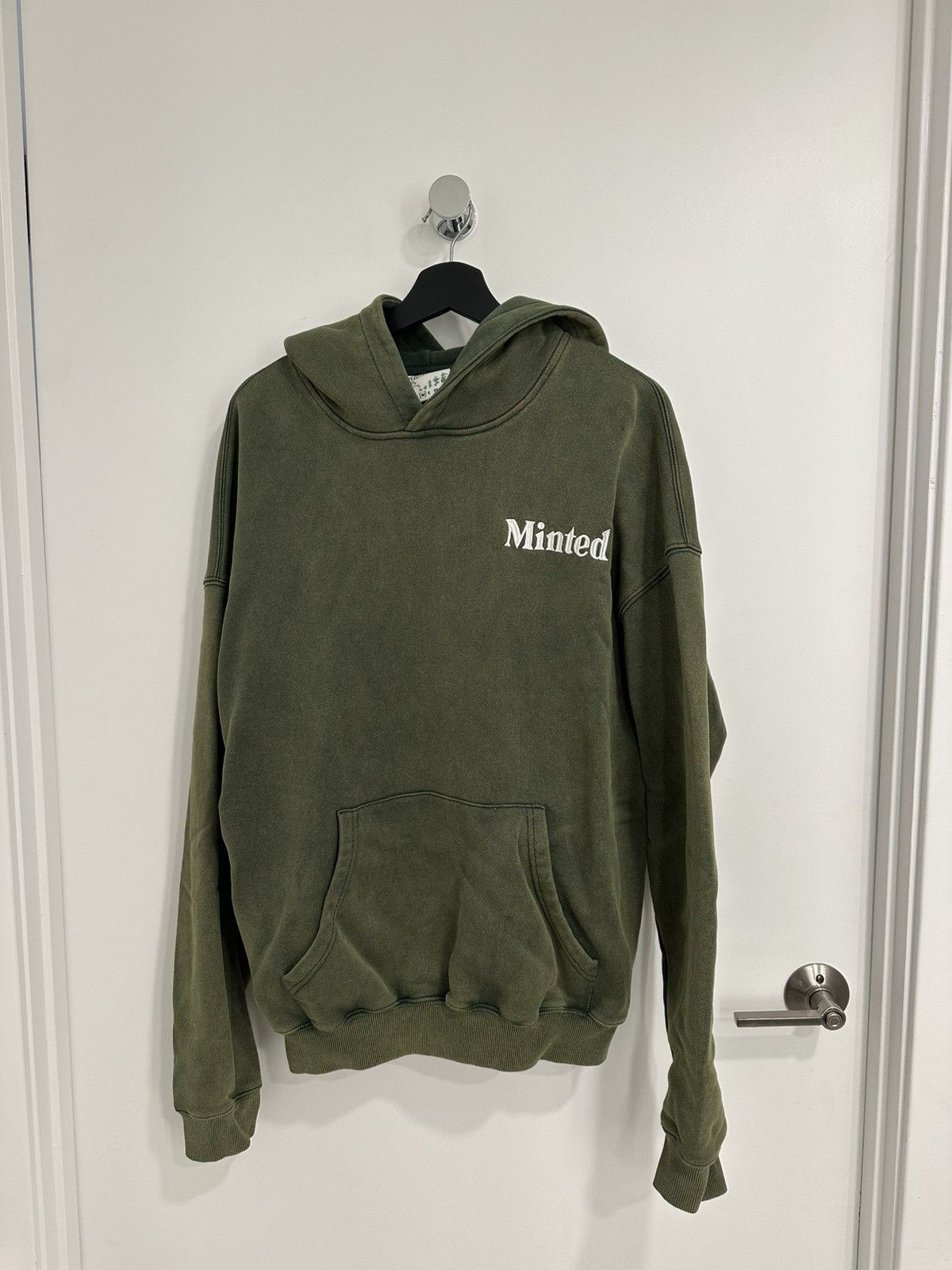 Minted New York Minted New York Run Club Hoodie in Vintage Green Size US M / EU 48-50 / 2 - 1 Thumbnail