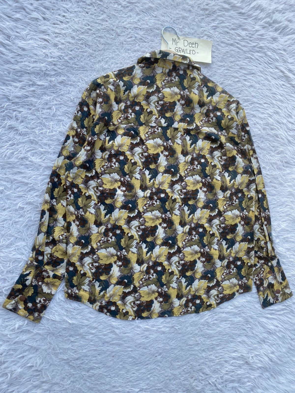 Christian Dior Monsieur Rare Vintage 90s Christian Dior Florals Buttoned Shirt Size US M / EU 48-50 / 2 - 21 Thumbnail