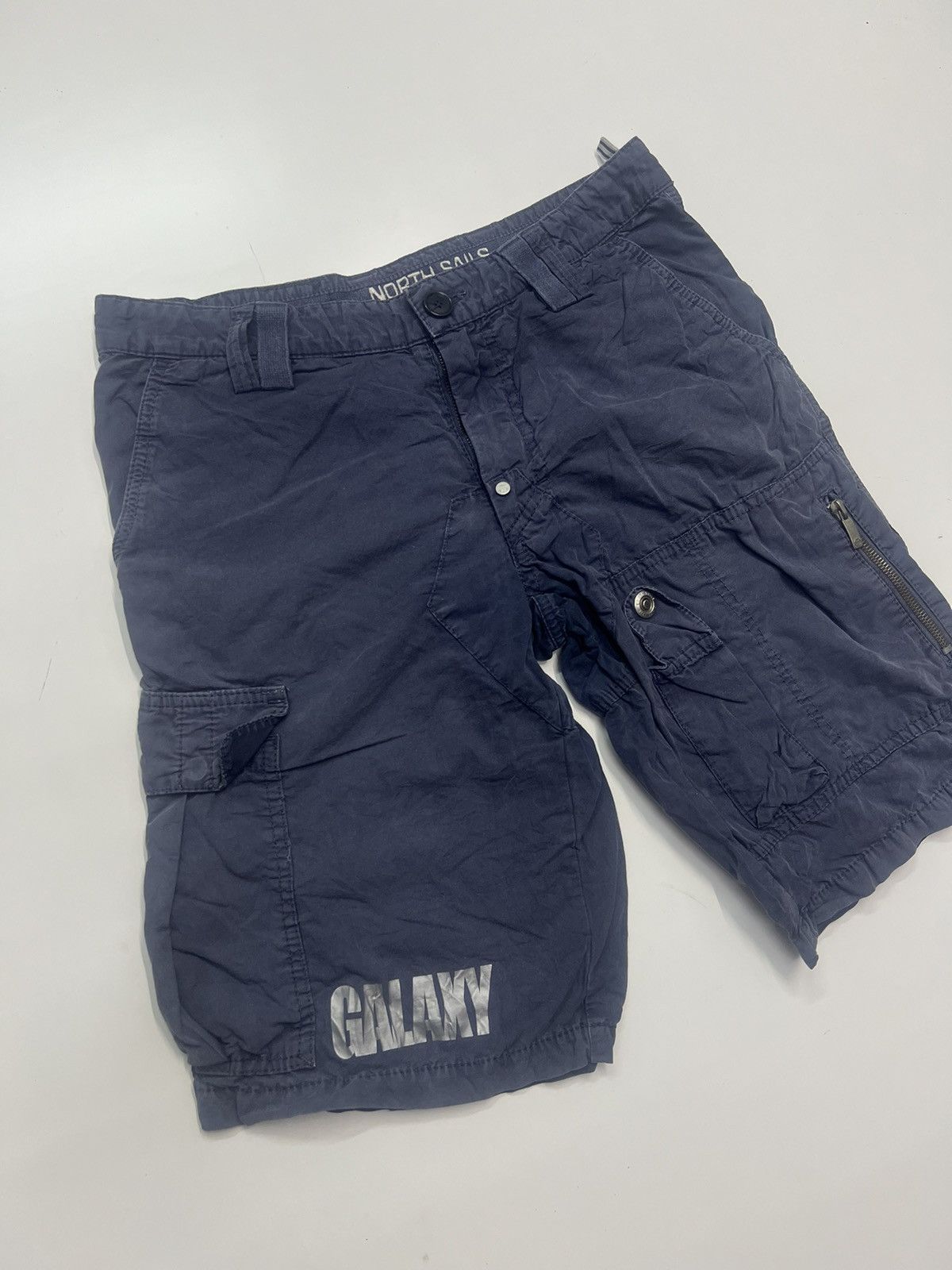 Vintage North Sails Short Cargo Pants Size 32 Size US 32 / EU 48 - 2 Thumbnail