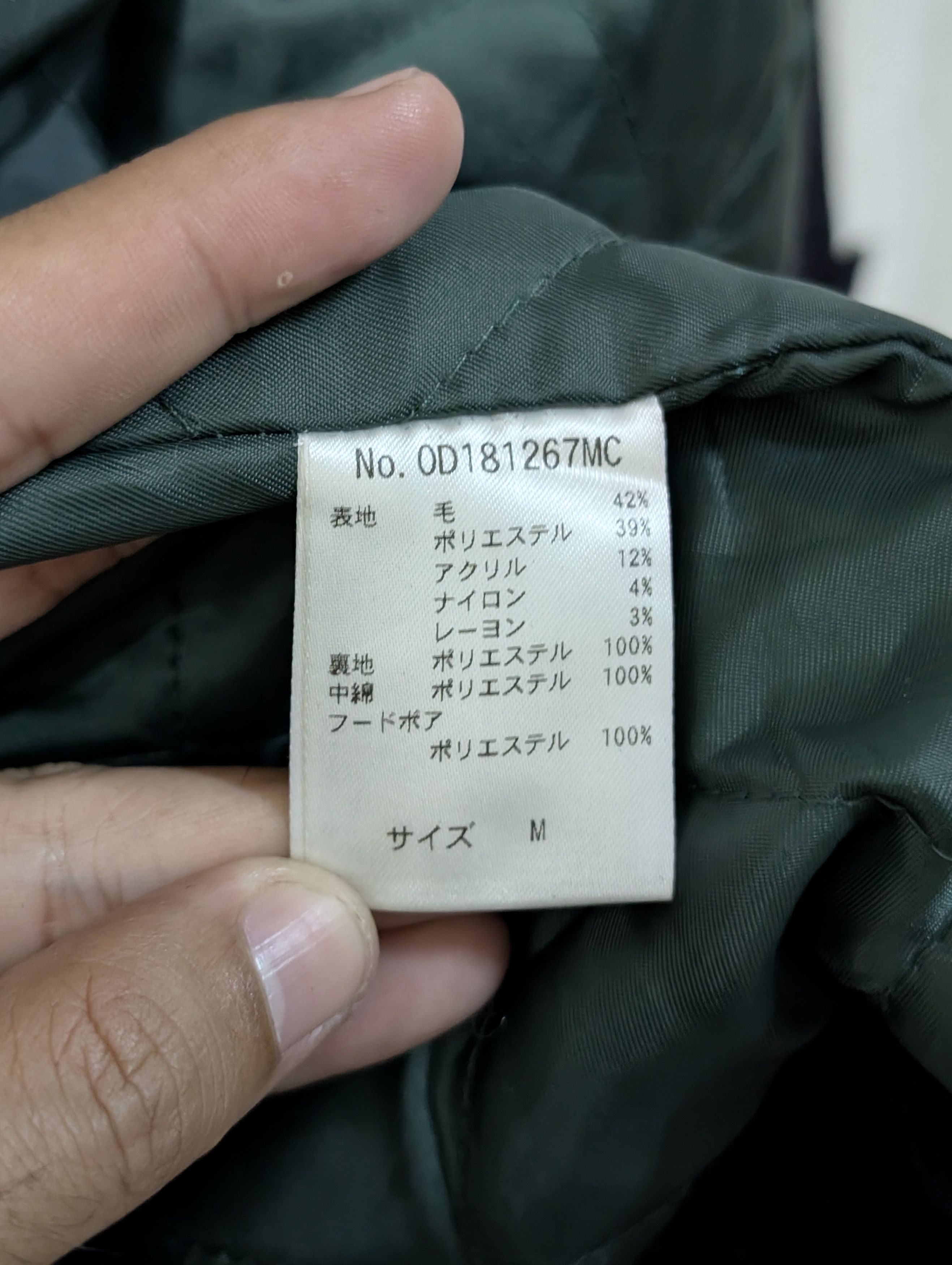 Global Work Vintage Global Work Wool Jacket Tactical Winter Coat Size US M / EU 48-50 / 2 - 12 Thumbnail