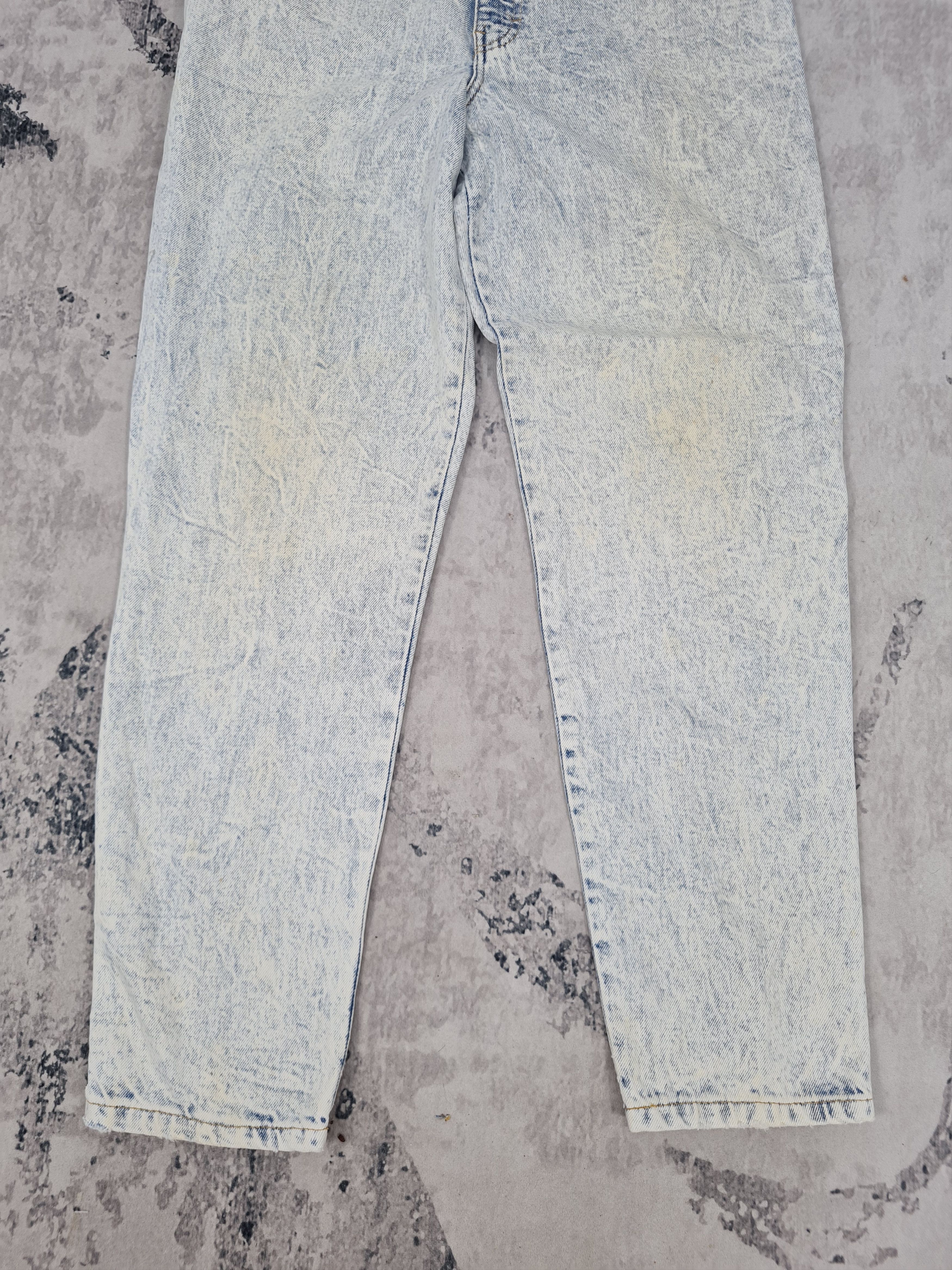 Japanese Brand Vtg SASSON Carrot Cut Faded Jeans Size 31x29.5 JB0145 Size 31" - 2 Thumbnail