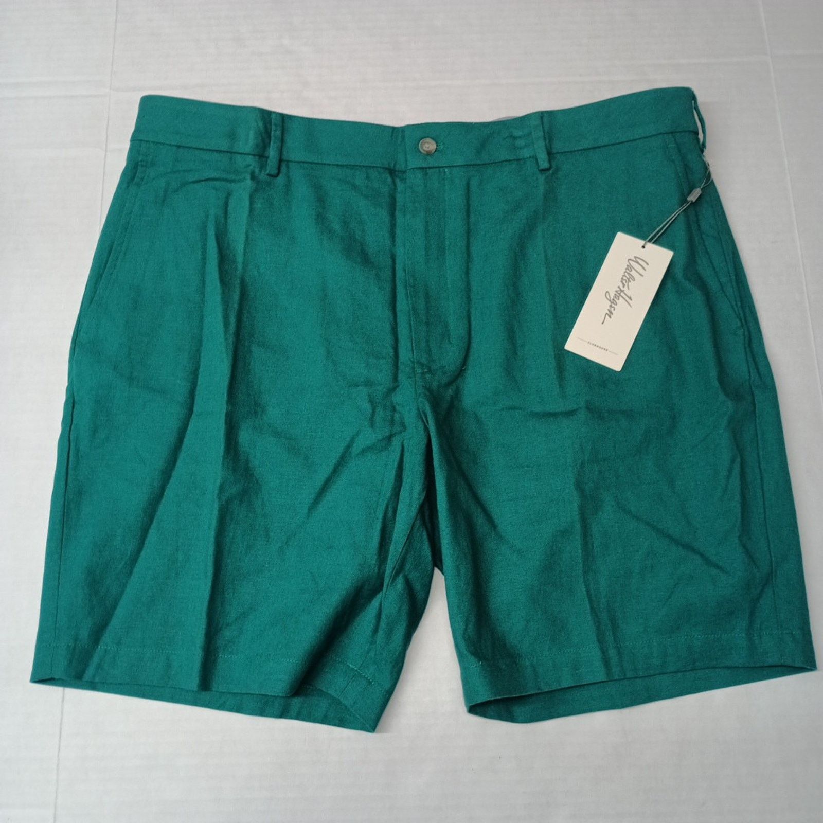 Other Walter Hagen Green Linen Golf Shorts Men's Size 40 9" Inseam Size US 40 / EU 56 - 1 Thumbnail
