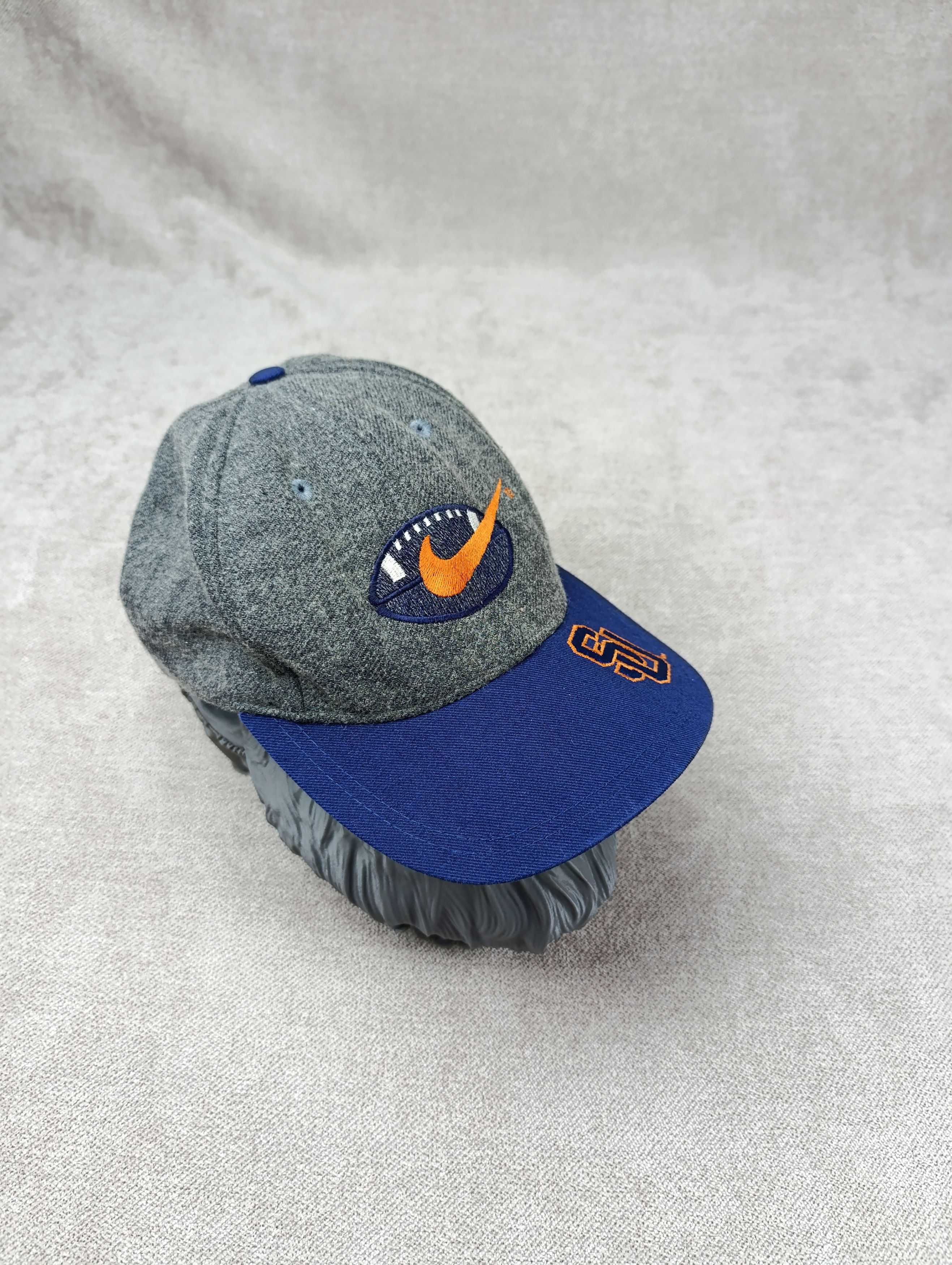 Nike Vintage 90s Jahre Nike Syracuse Team Sport SELTEN wool cap Size ONE SIZE - 2 Thumbnail
