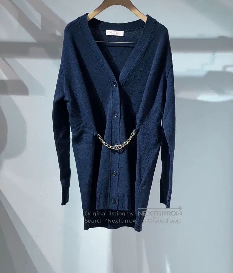 Valentino Valentino Navy wool coat Size S / US 4 / IT 40 - 3 Thumbnail