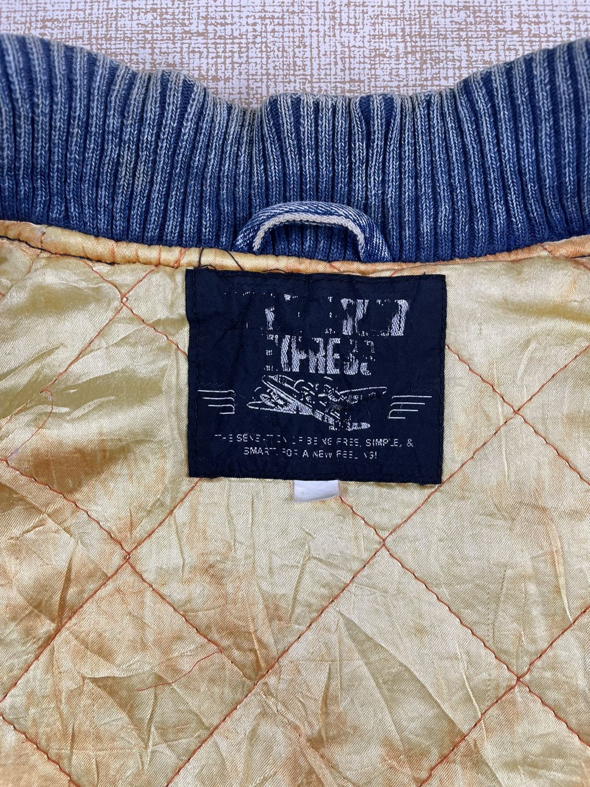 Hysteric Glamour × If Six Was Nine × Vintage Vintage 70s/80s Champion Works Acid Wash Bomber Jacket Size US L / EU 52-54 / 3 - 9 Thumbnail