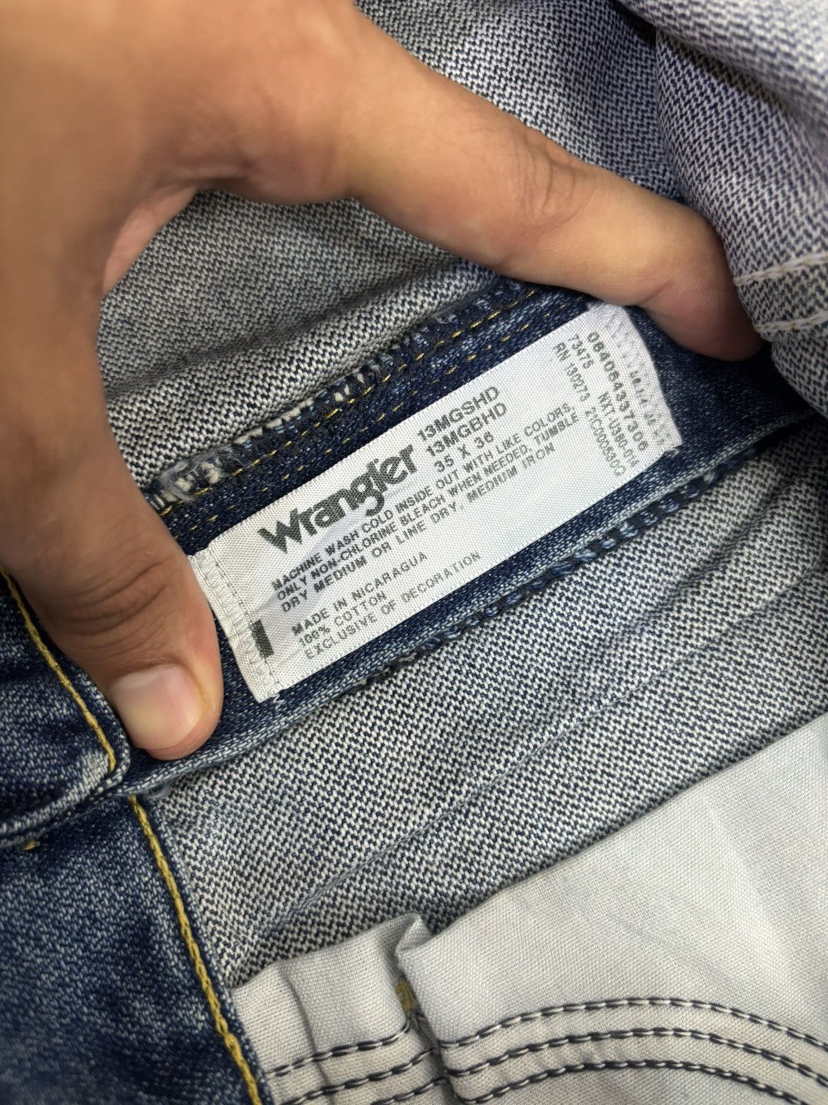 Wrangler Wrangler George Strait Collection denim Size US 35 - 8 Thumbnail