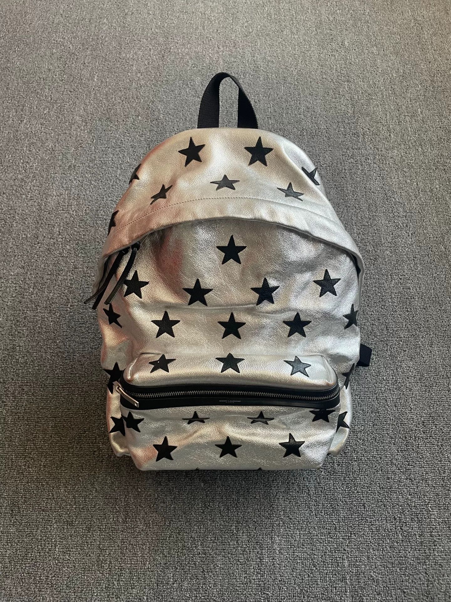 Saint Laurent Paris saint laurent silver leather star backpack Size ONE SIZE - 1 Thumbnail