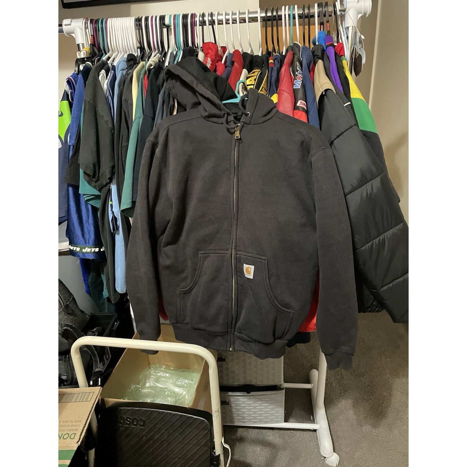 Adam Kimmel × Carhartt Carhart x Adam Kimmel Lined Hoodie - Black