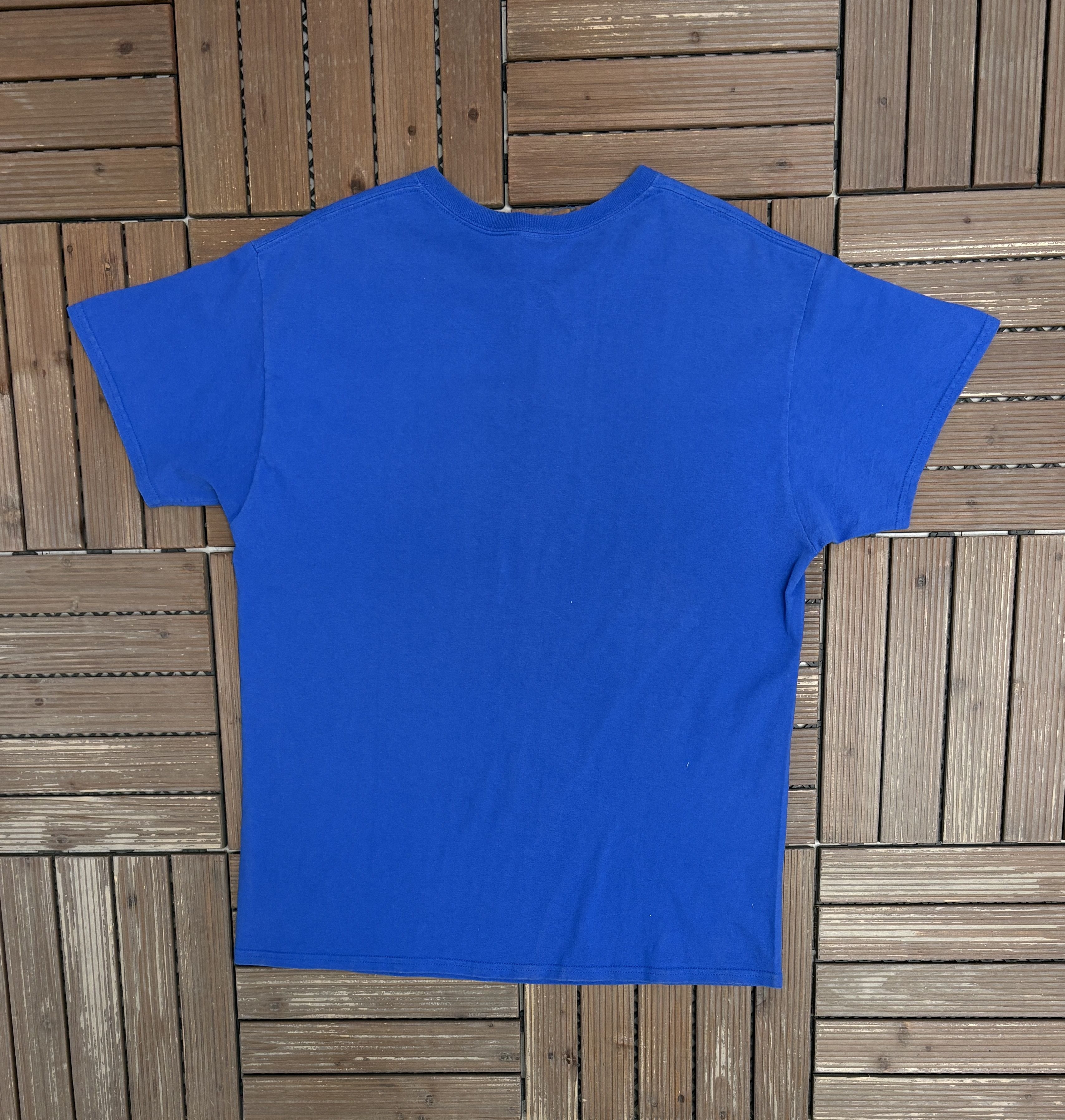 Vintage NASA Johnson Space Center Vintage Blue T-Shirt Tee Size US L / EU 52-54 / 3 - 4 Thumbnail