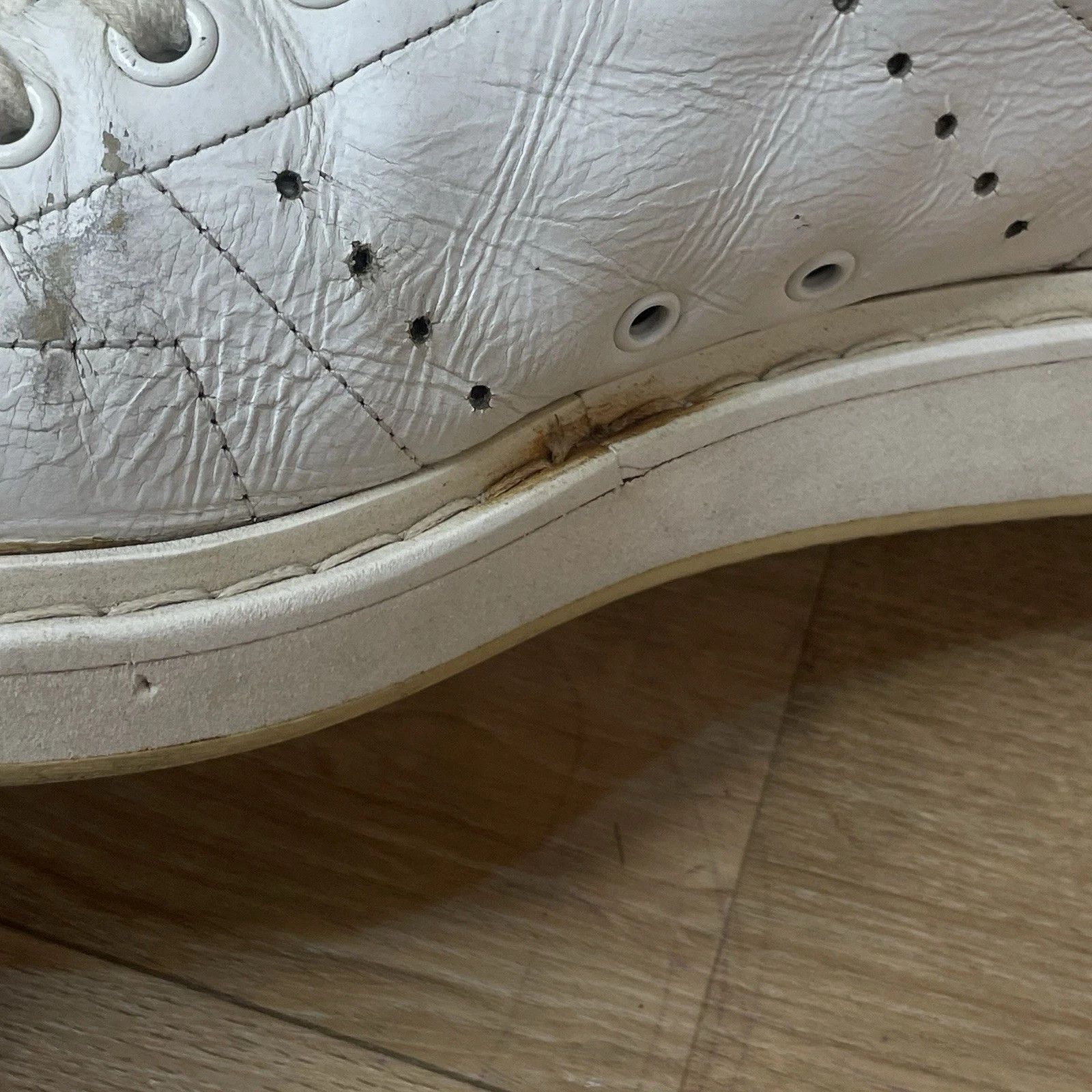 Golden Goose Golden Goose Sneakers STARTER VCE GGDB WHITE Leather low top Size US 8 / IT 38 - 14 Thumbnail