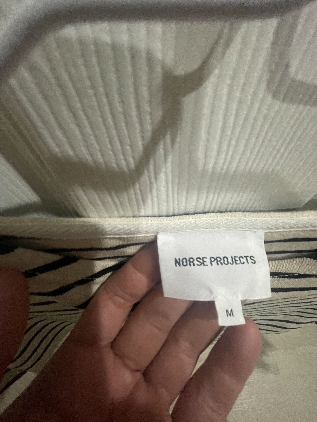 Norse Projects Norse projects striped shirt, medium Size US M / EU 48-50 / 2 - 2 Thumbnail