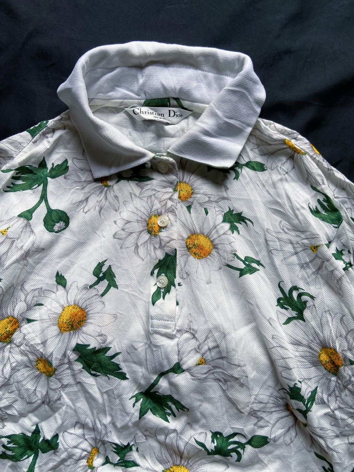 Christian Dior Monsieur CHRISTIAN DIOR FLOWERS POLO SHIRT Size S / US 4 / IT 40 - 5 Thumbnail