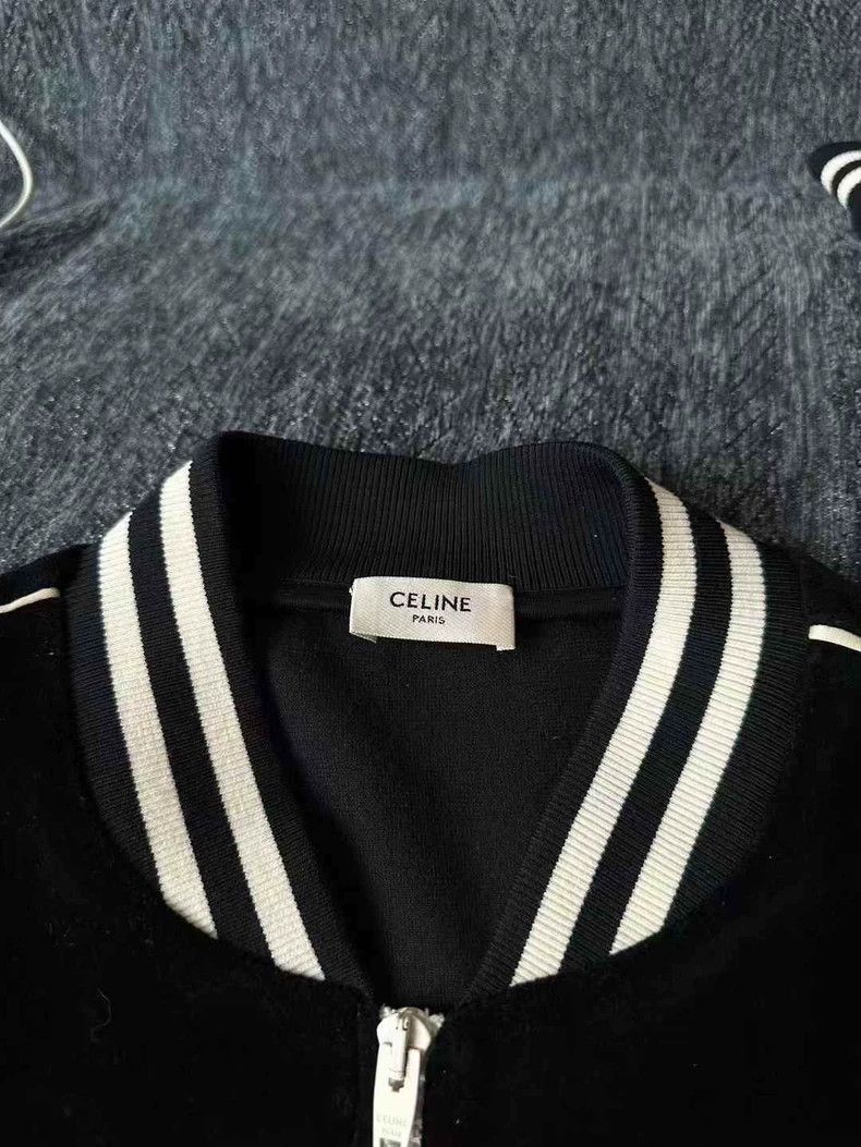 Celine Celine Velvet Triumph Bomber Jacket Size US S / EU 44-46 / 1 - 5 Thumbnail