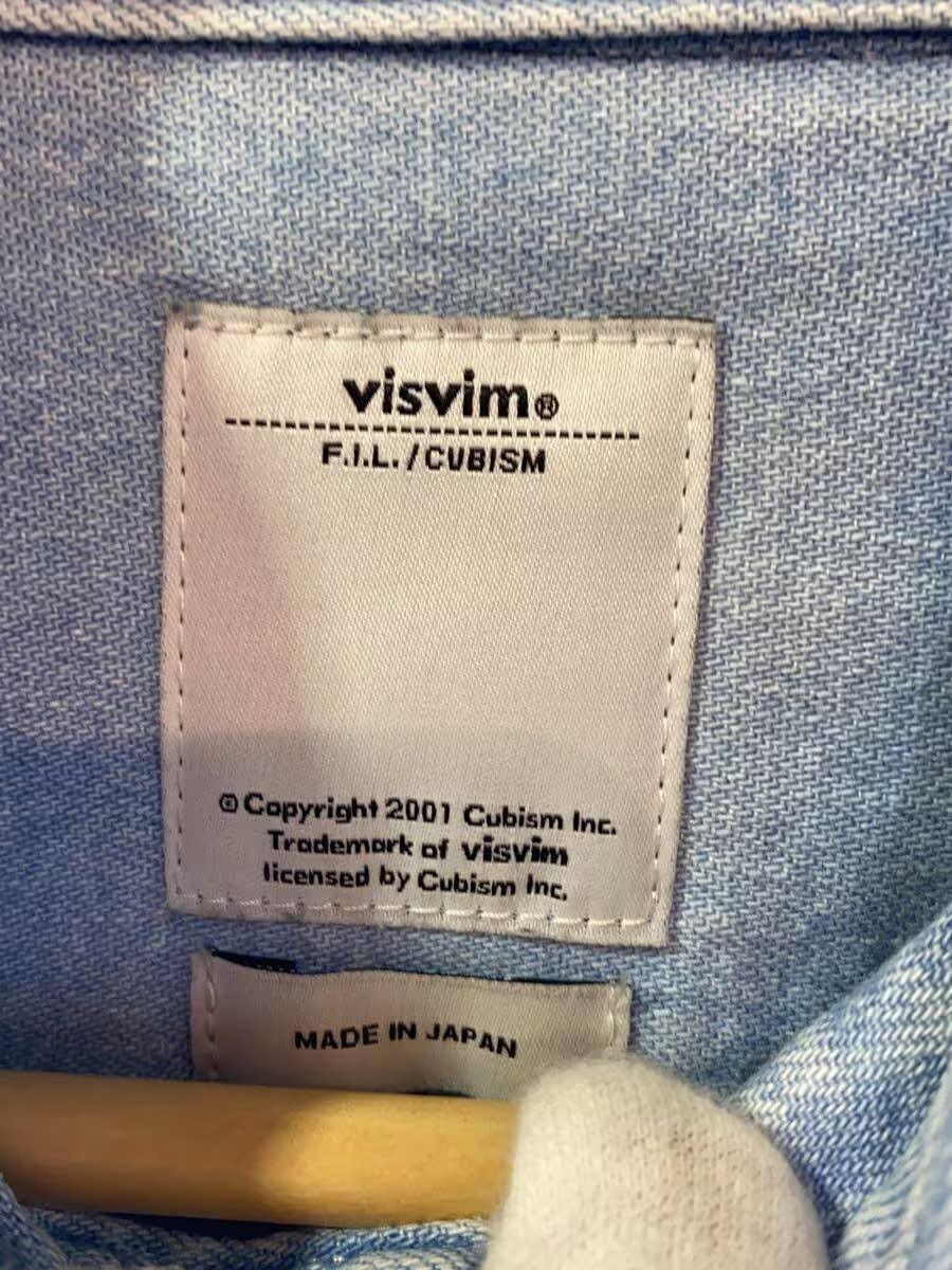 Levi's Vintage Clothing Denim Western Button Shirt Size US S / EU 44-46 / 1 - 5 Thumbnail