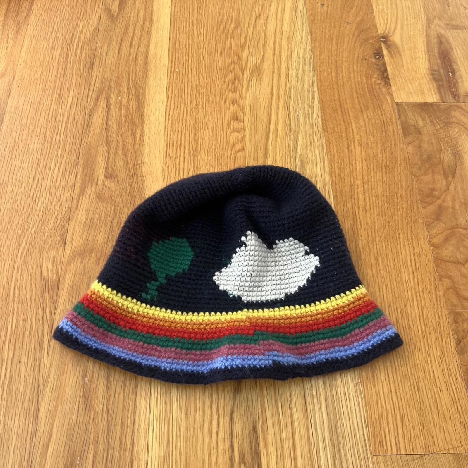 The Elder Statesman The Elder Statesman Mushroom Bucket Hat Size ONE SIZE - 4 Thumbnail