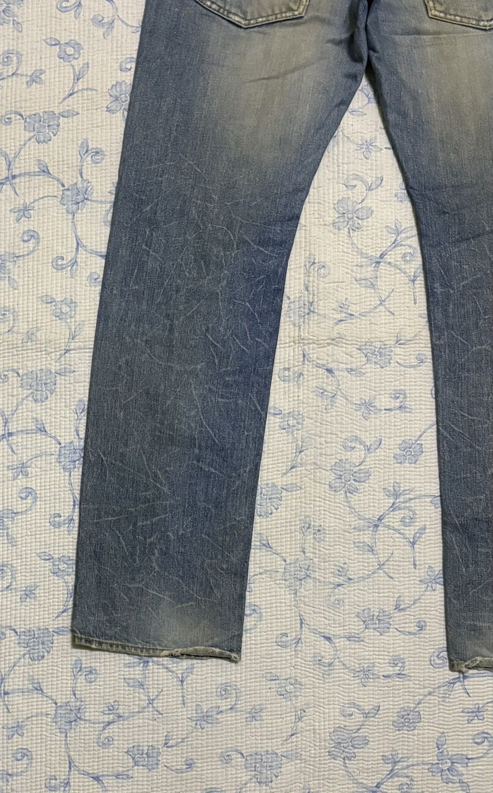 Japanese Brand Japanese Antgauge Double Waist Jeans Streetwear Denim Size US 31 - 12 Thumbnail