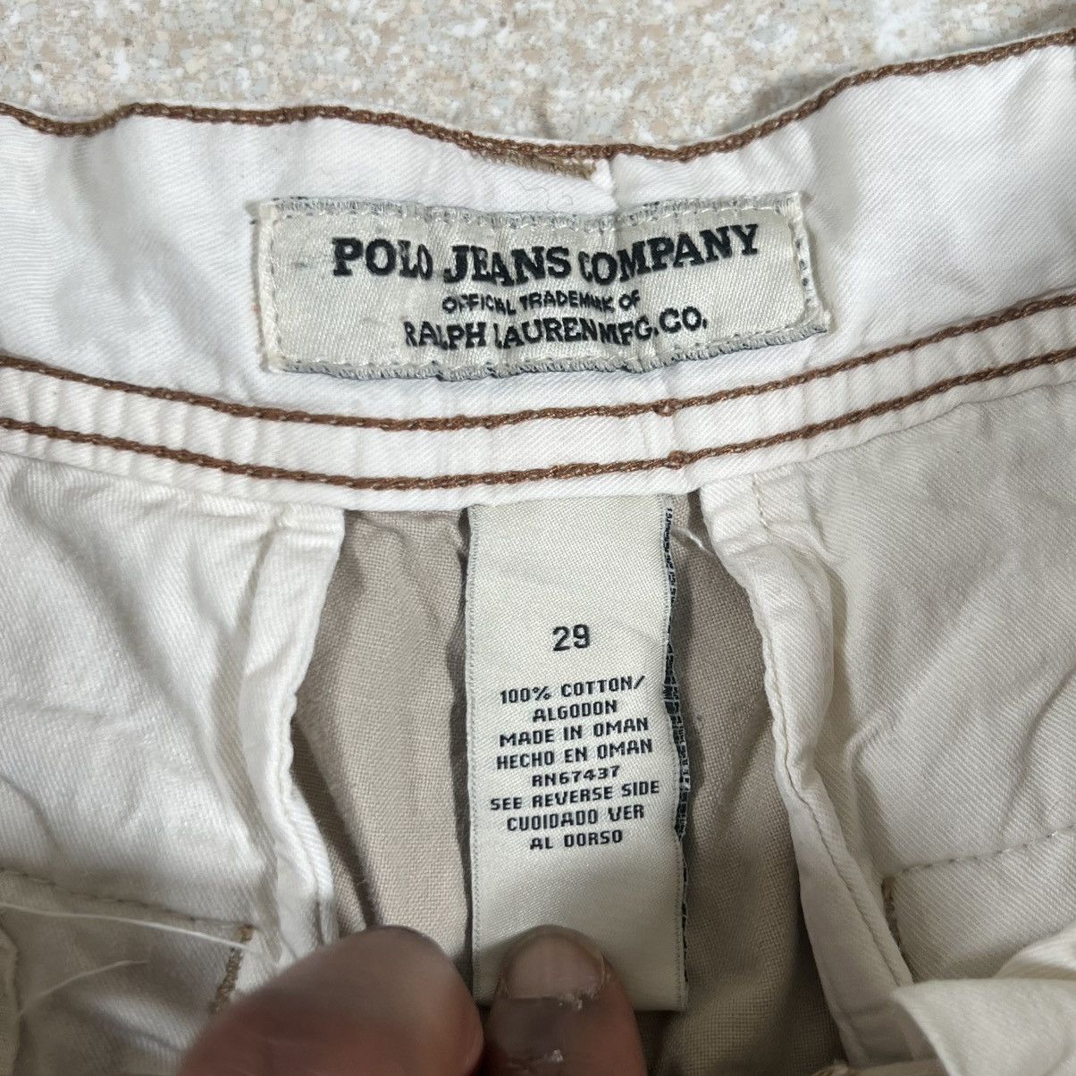 Polo Ralph Lauren Vintage Polo Jeans Co Cargo Military Shorts Paratrooper 28 Size US 28 / EU 44 - 3 Thumbnail