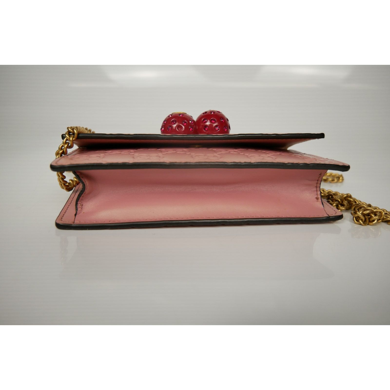 Gucci Gucci Cherries Wallet on Chain Mini Size ONE SIZE - 5 Thumbnail