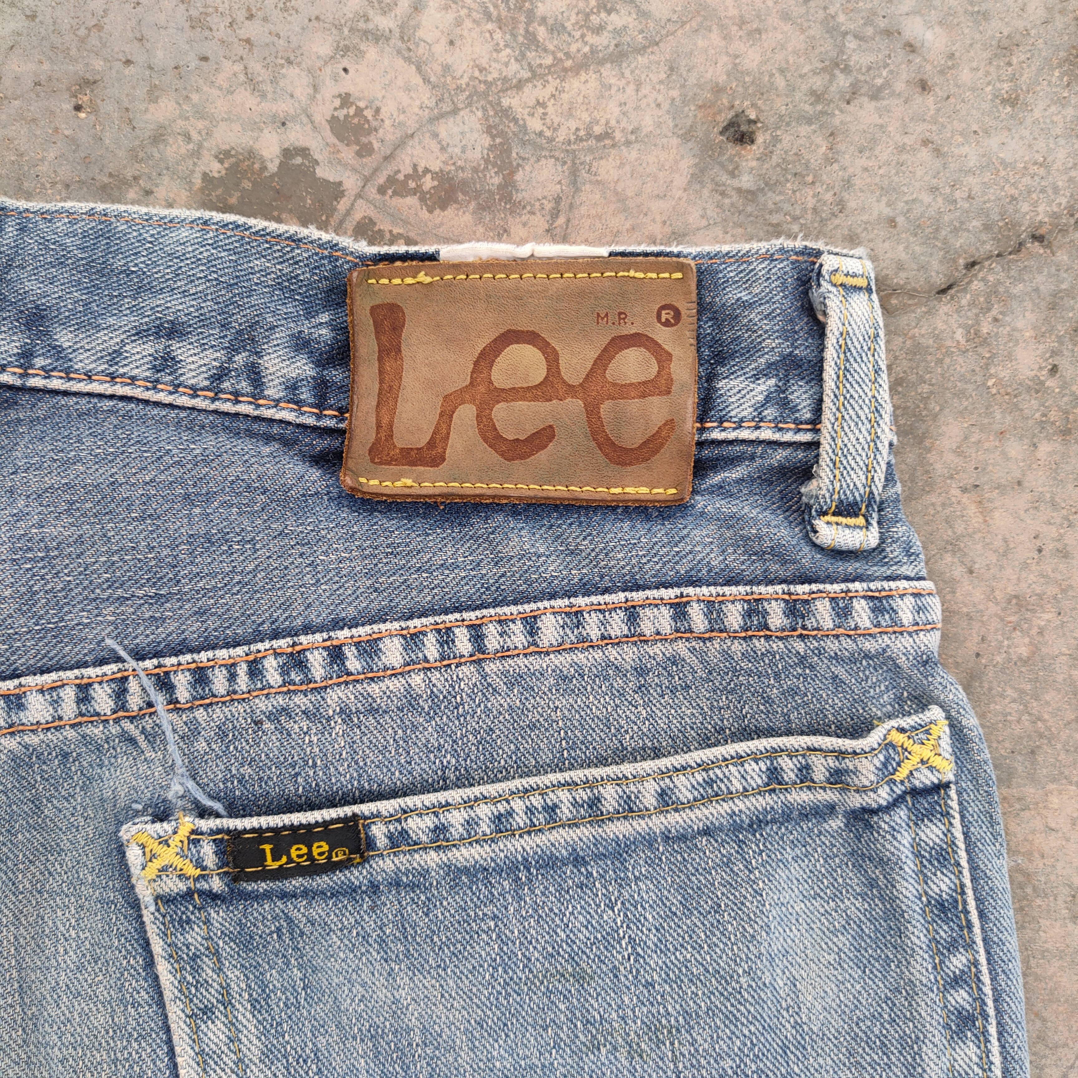 Lee W29 VINTAGE LEE FADED DISTRESSED JEAN DENIM PANTS Size US 29 - 12 Thumbnail