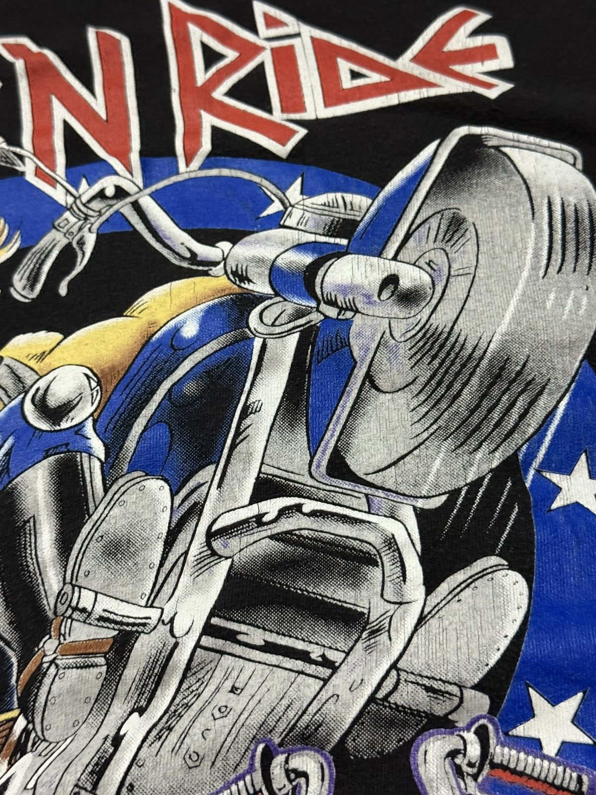 Vintage Vintage 90s Biker Mice from Mars Rock N Ride T Shirt Size US M / EU 48-50 / 2 - 17 Thumbnail