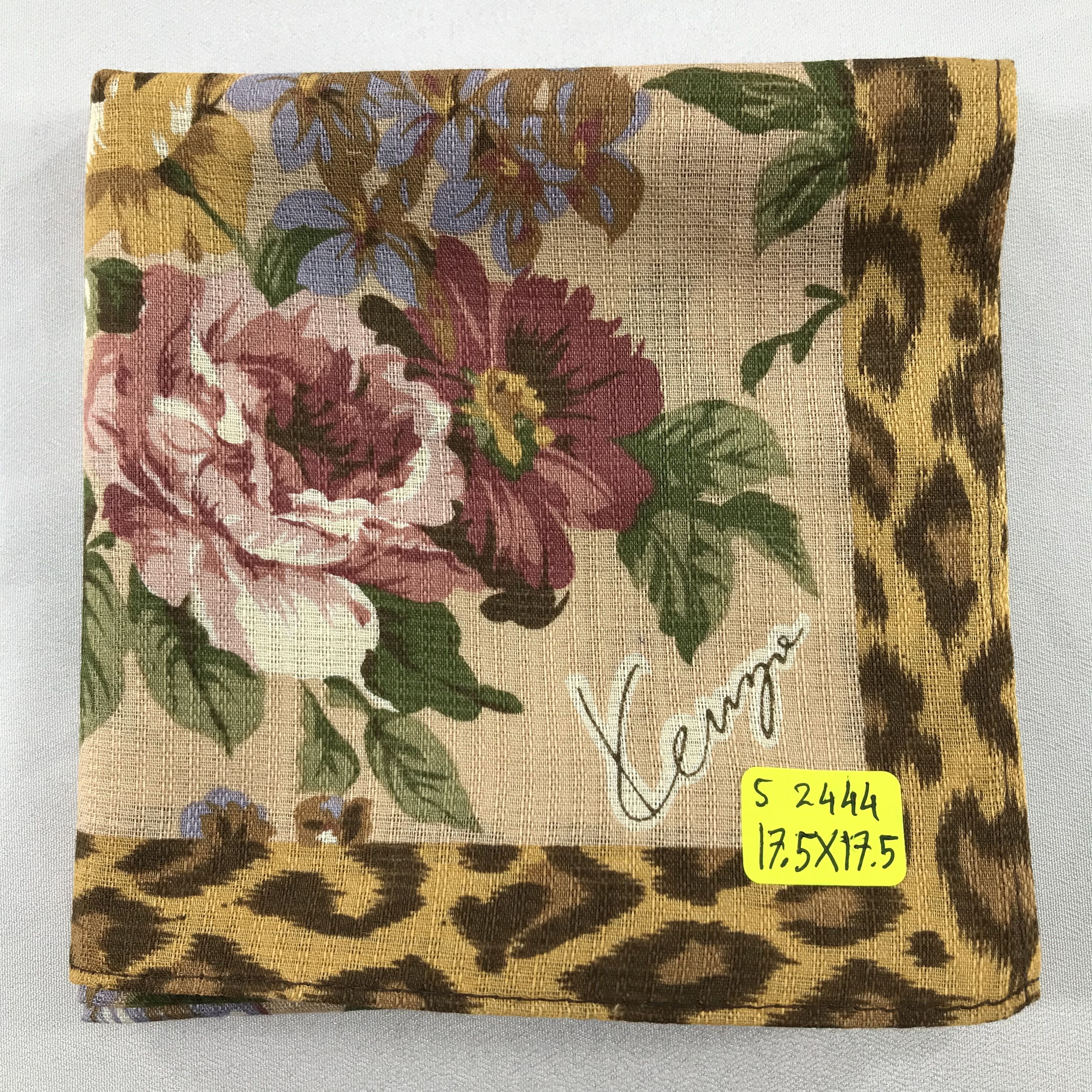 Kenzo × Vintage Kenzo Bandana / Handkerchief / Neckerchief - S2444 Size ONE SIZE - 5 Thumbnail