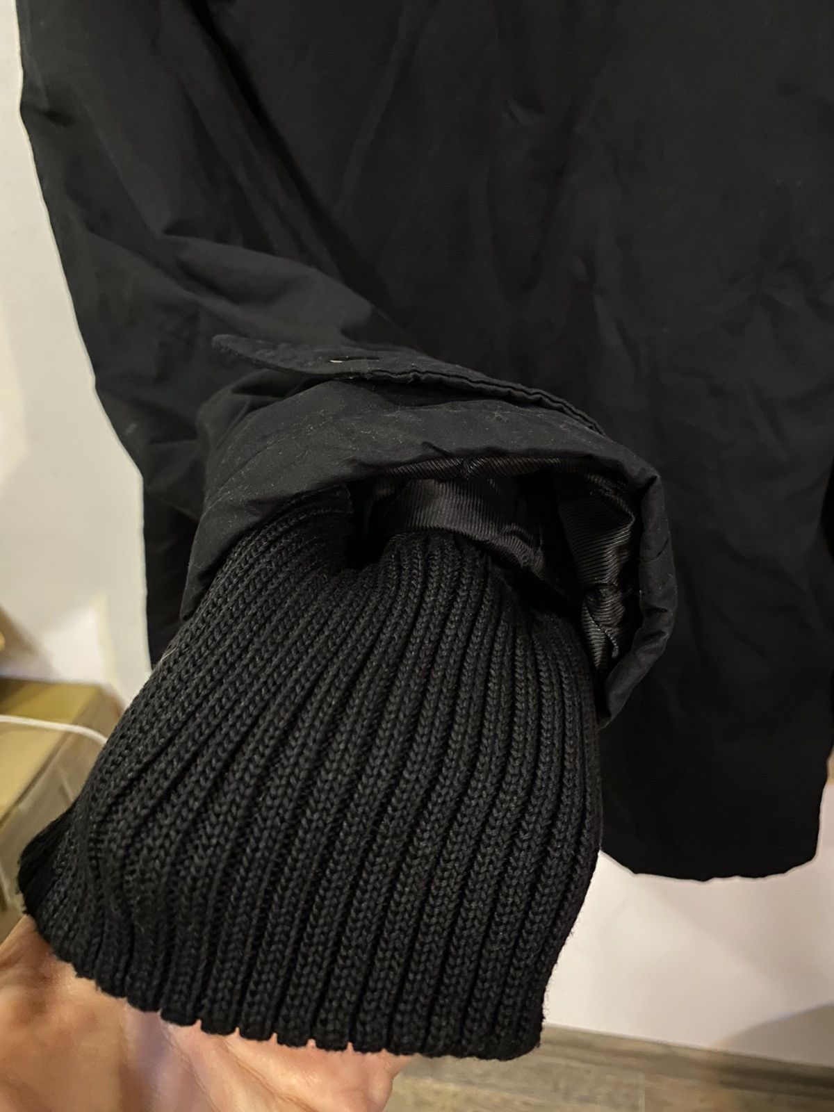 Yves Saint Laurent Winter Warm YSL Jacket Black Vintage Parka Bomber Size US S / EU 44-46 / 1 - 11 Thumbnail