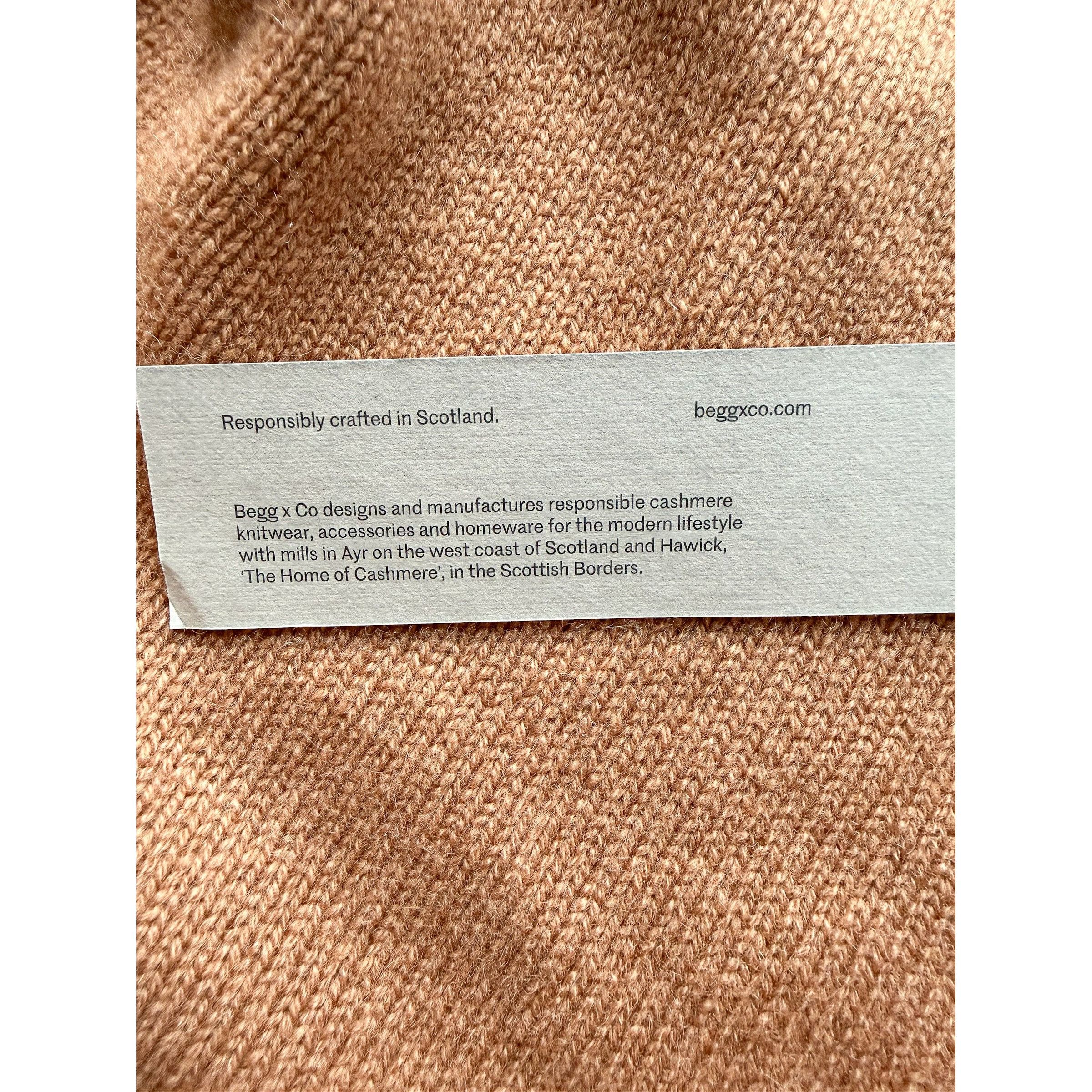 Begg x Co Begg x Co 100% Cashmere Joy Slough Brown Cardigan Size S / US 4 / IT 40 - 2 Thumbnail