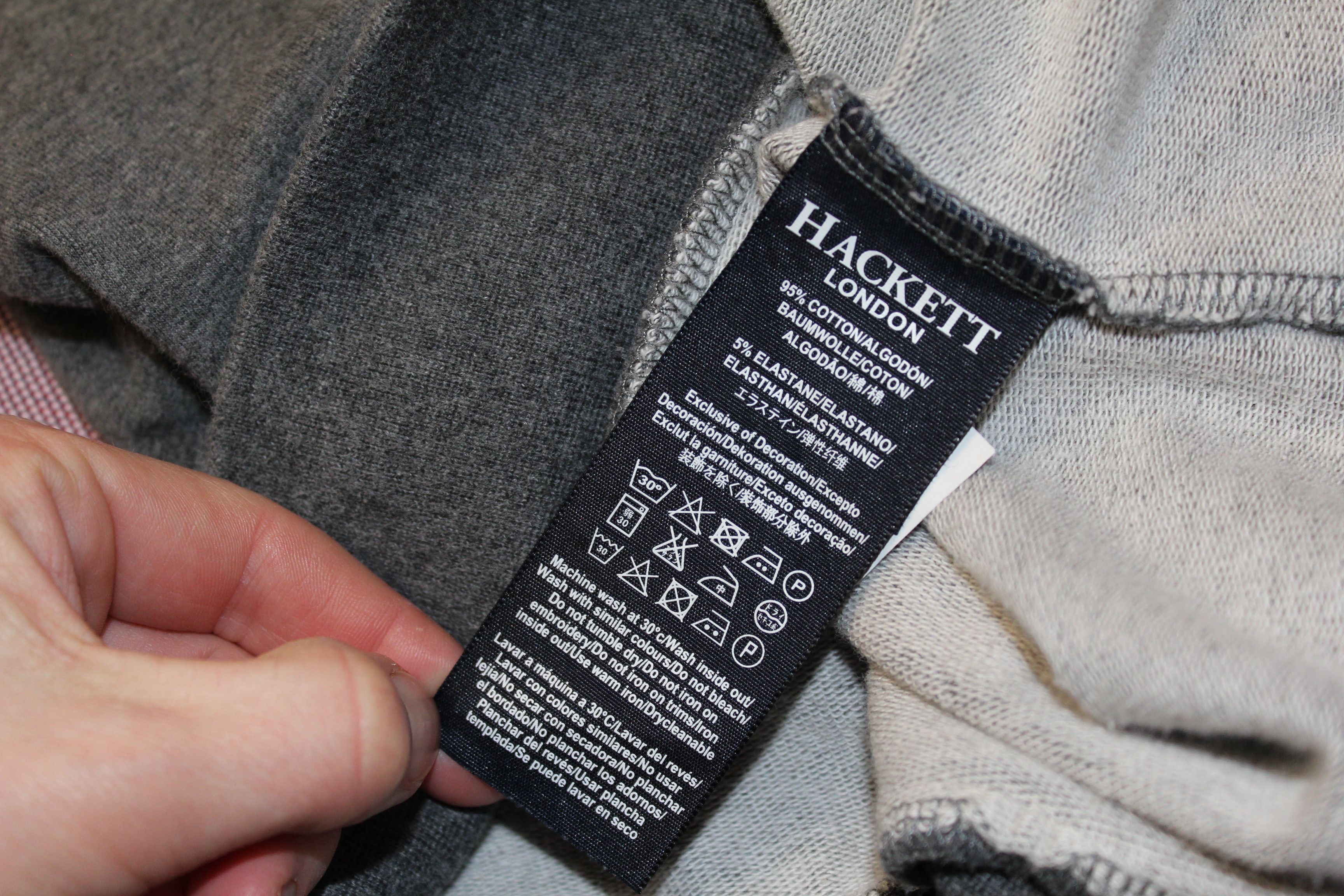 Hackett Men's Hackett Big Logo Gray Sweatshirt Size M Size US M / EU 48-50 / 2 - 7 Thumbnail