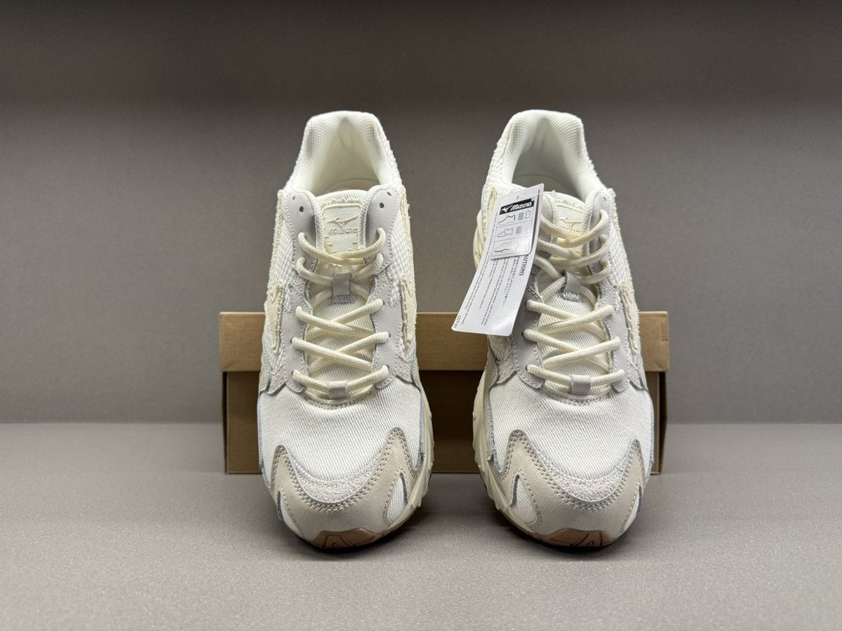 Mizuno Mizuno Wave Rider 10 Premium Sashico Pack Off White Size US 8.5 / EU 41-42 - 4 Thumbnail
