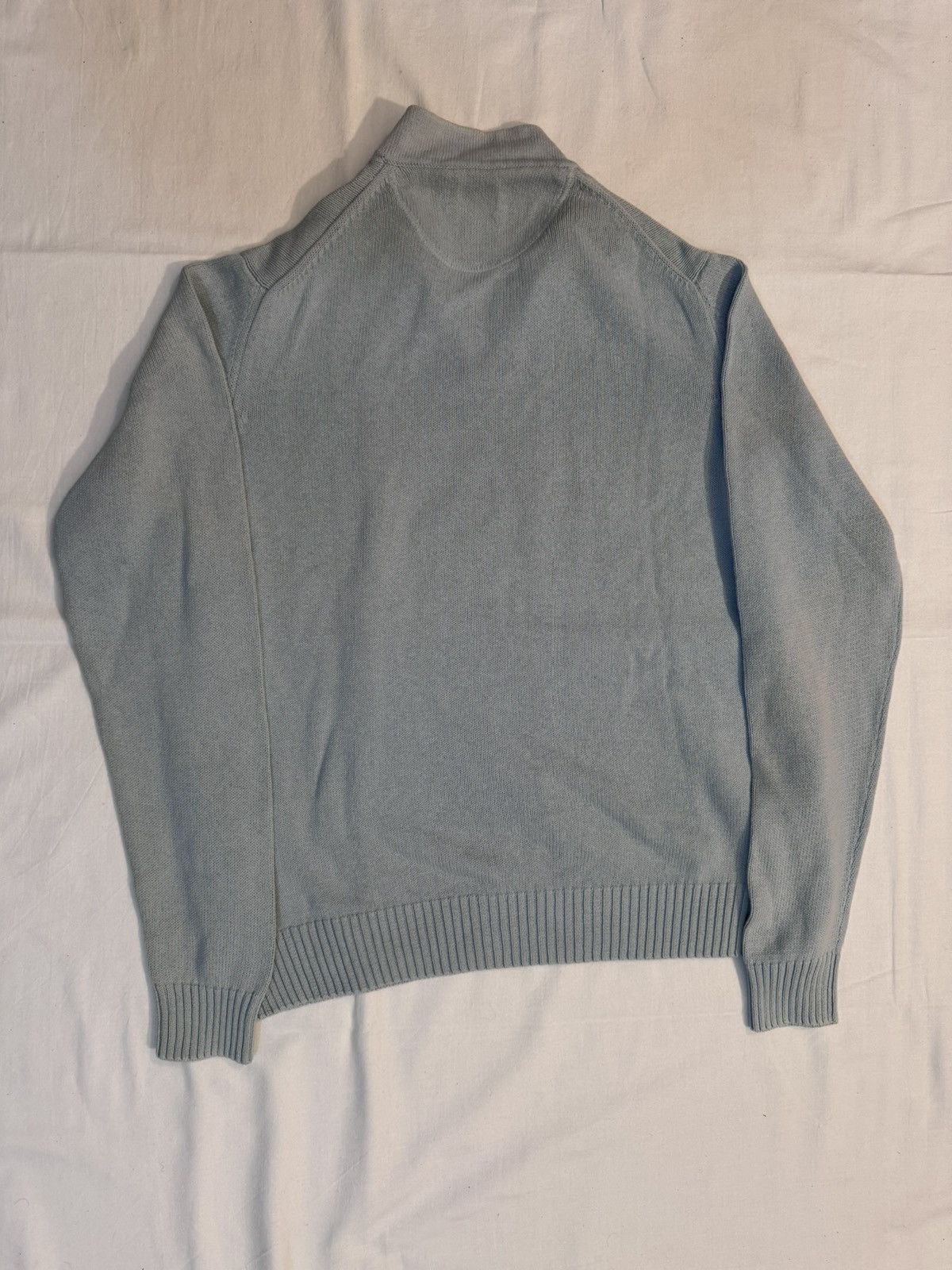 Trussardi Ice blue Trussardi jumper cotton knit Size US M / EU 48-50 / 2 - 6 Thumbnail