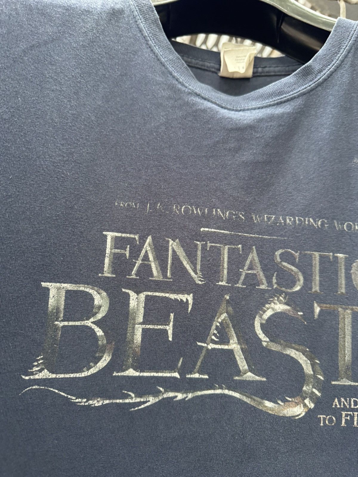 Warner Bros Fantastic Beasts 2017 Movie T Shirt Size US L / EU 52-54 / 3 - 7 Thumbnail