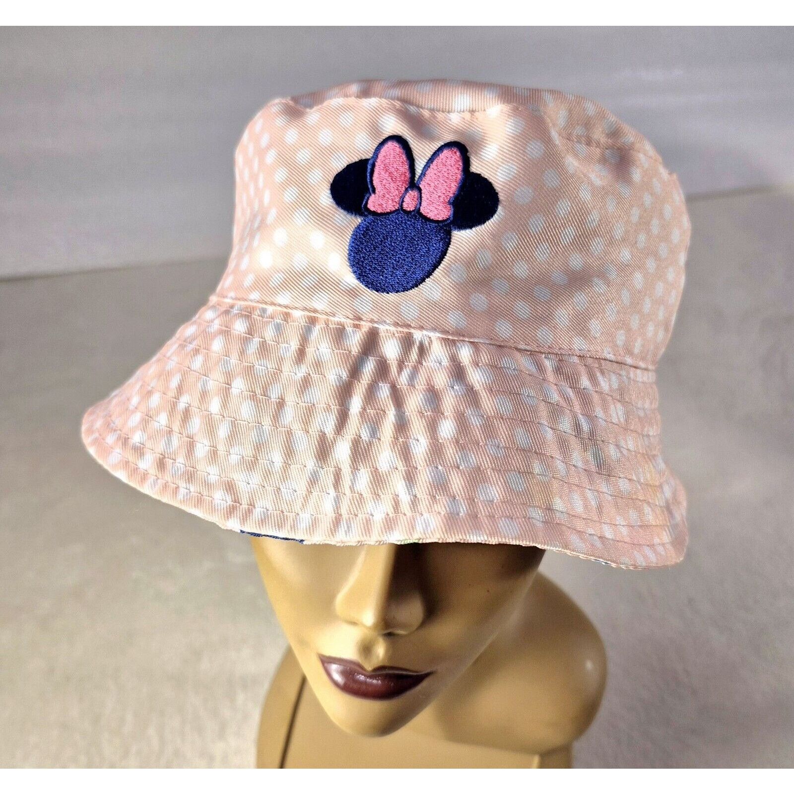 Disney Disney Jr Minnie Mouse Toddler Reversible Bucket Hat Pink Size ONE SIZE - 5 Thumbnail
