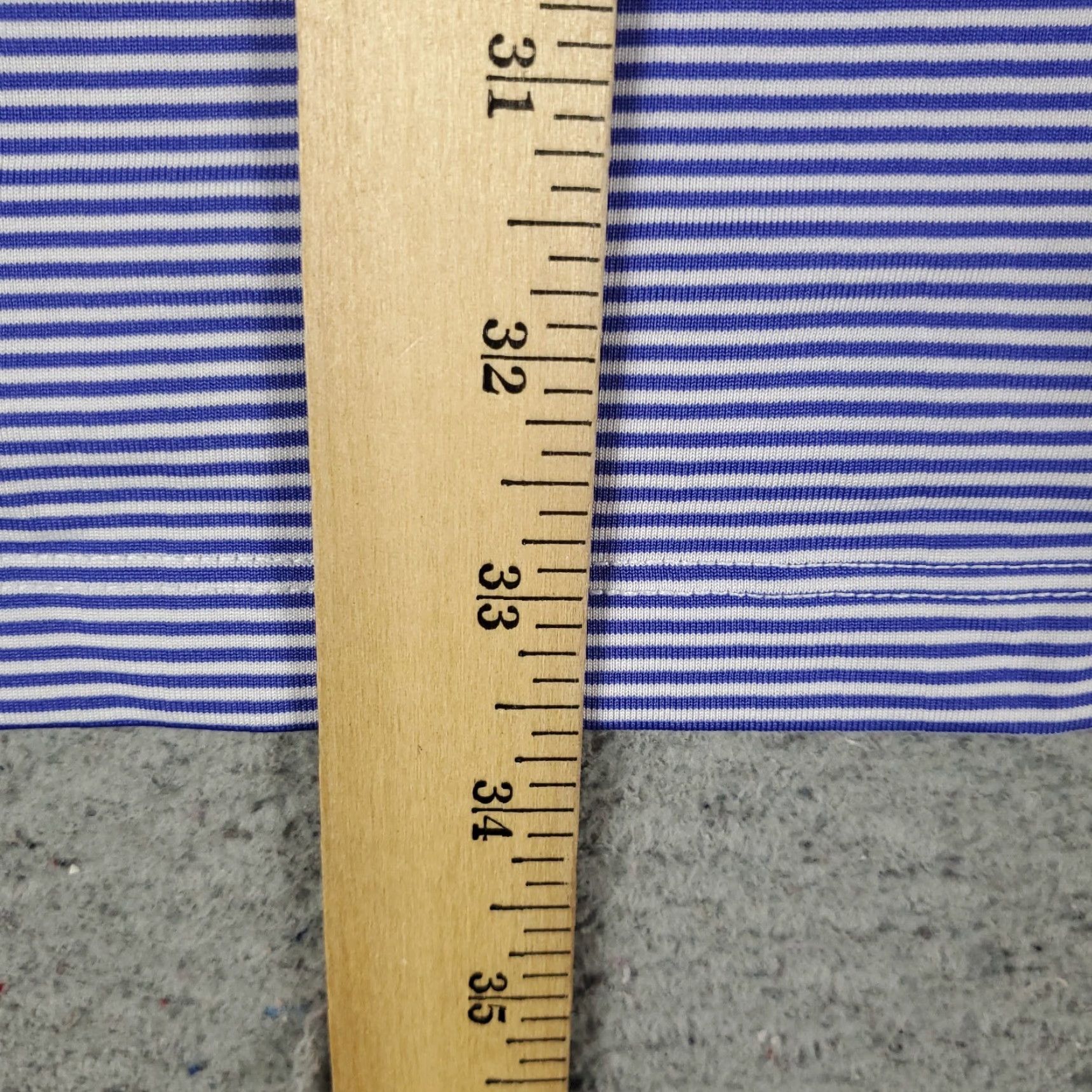 Vintage Greyson Polo Shirt Mens XL Blue Striped Wolf Golf Short Sleeve Polo Size US XL / EU 56 / 4 - 6 Thumbnail