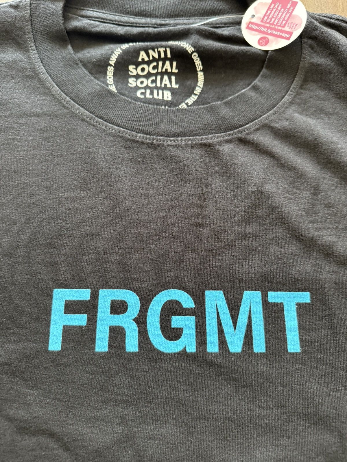 Anti Social Social Club × Fragment Design Anti Social Social Club x Fragment Design Logo Tee XXL Size US XXL / EU 58 / 5 - 2 Thumbnail