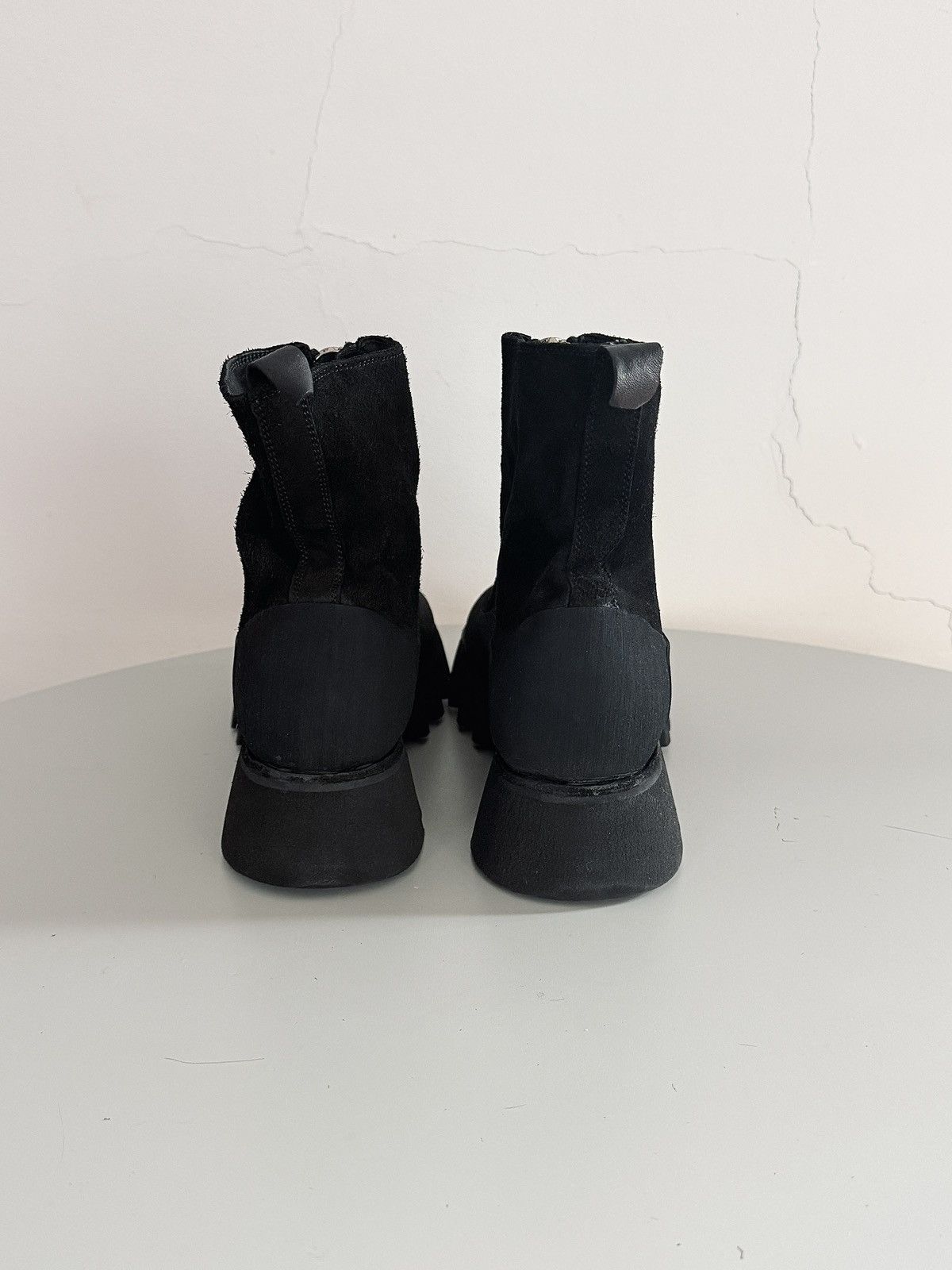 Guidi Guidi Front Zip Boots ZO06FZV Reverse Horse Leather Black Size US 7 / IT 37 - 7 Thumbnail