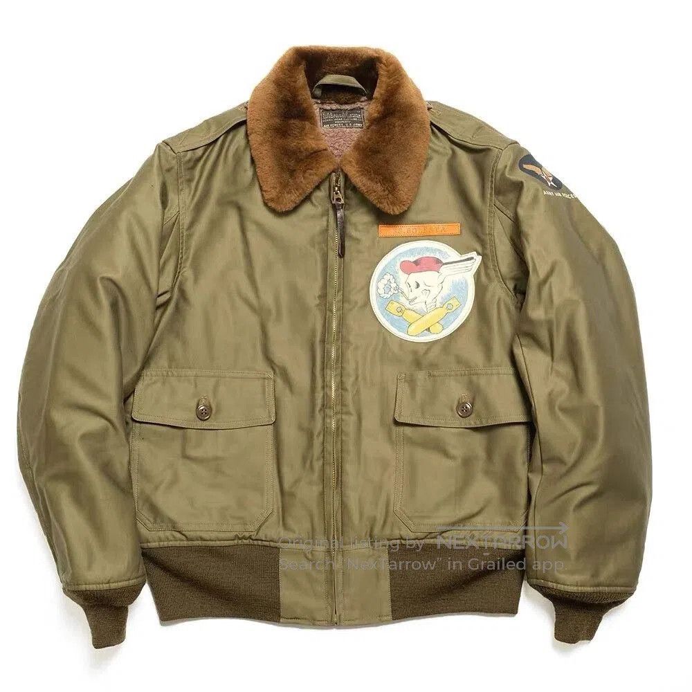 Buzz Rickson's Buzz Rickson's B10 Alpaca Flight Jacket. Size US XXS / EU 40 - 1 Thumbnail