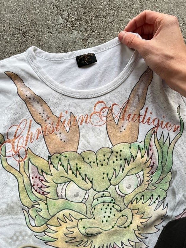 Christian Audigier Christian Audigier tattoo print vintage tee Size US S / EU 44-46 / 1 - 4 Thumbnail