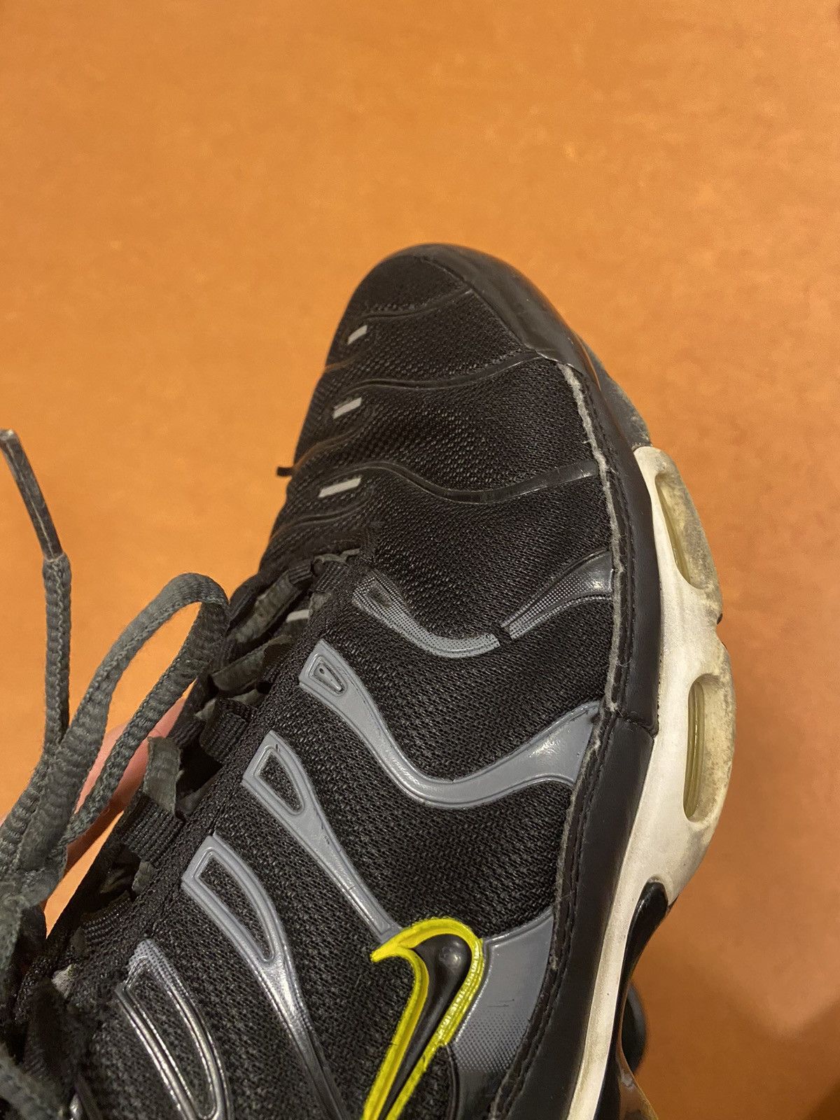 Nike × Vintage Vintage Nike Tn Air Max Plus Black Active Size US 10 / EU 43 - 12 Thumbnail