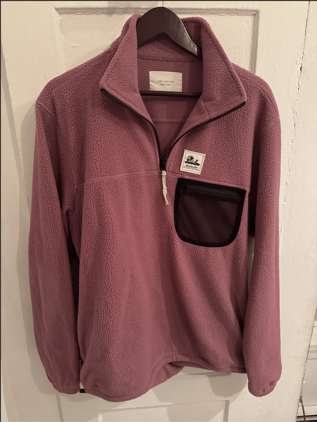 Aime Leon Dore Aime Leon Dore Unisphere Fleece Pullover Size US L / EU 52-54 / 3 - 3 Thumbnail