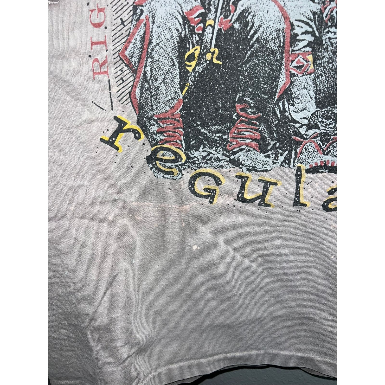 Vintage Vintage Tourist Regulators Shirt Benevolent Indignation XL Size US XL / EU 56 / 4 - 6 Thumbnail