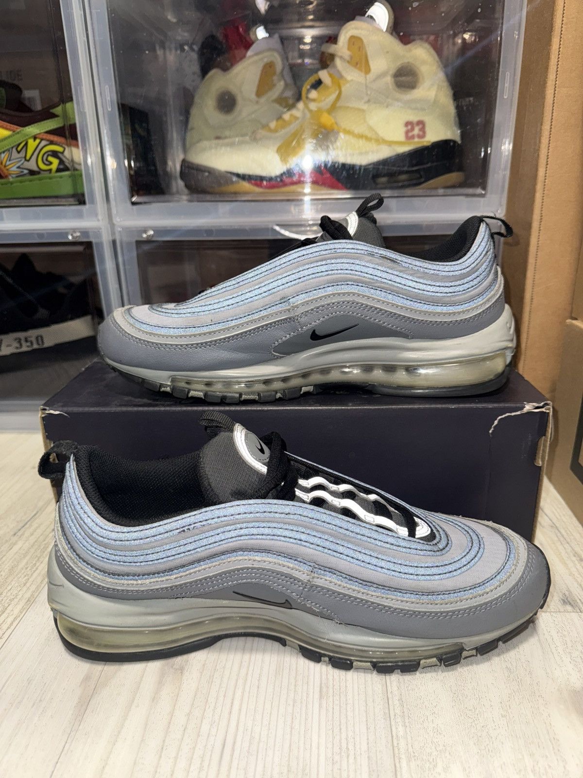 Nike Nike Air Max 97 Air Max Stadium Grey Size US 8.5 / EU 41-42 - 3 Thumbnail