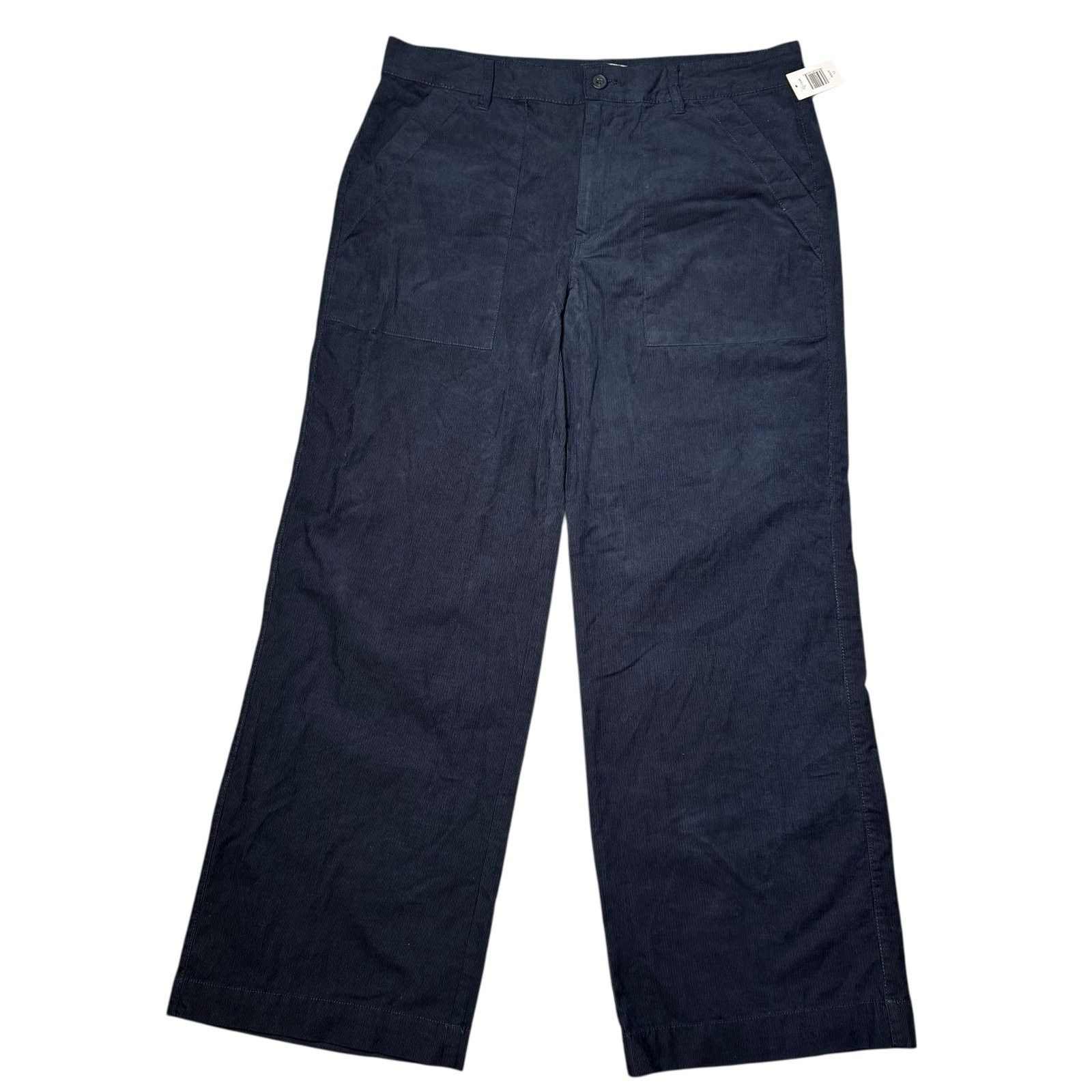 Other NWT New Weatherproof Vintage Navy Wide Leg Stretch Corduroy Size 34" / US 12 / IT 48 - 2 Thumbnail