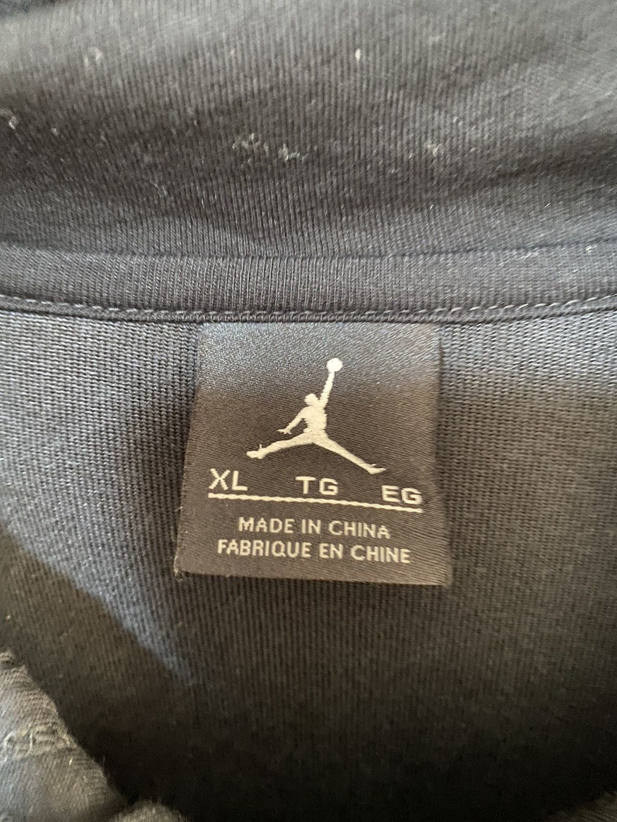 Jordan Brand Jordan X OVO Velour Tracksuit Sweatshirt, XL, black used, Size US XL / EU 56 / 4 - 7 Thumbnail