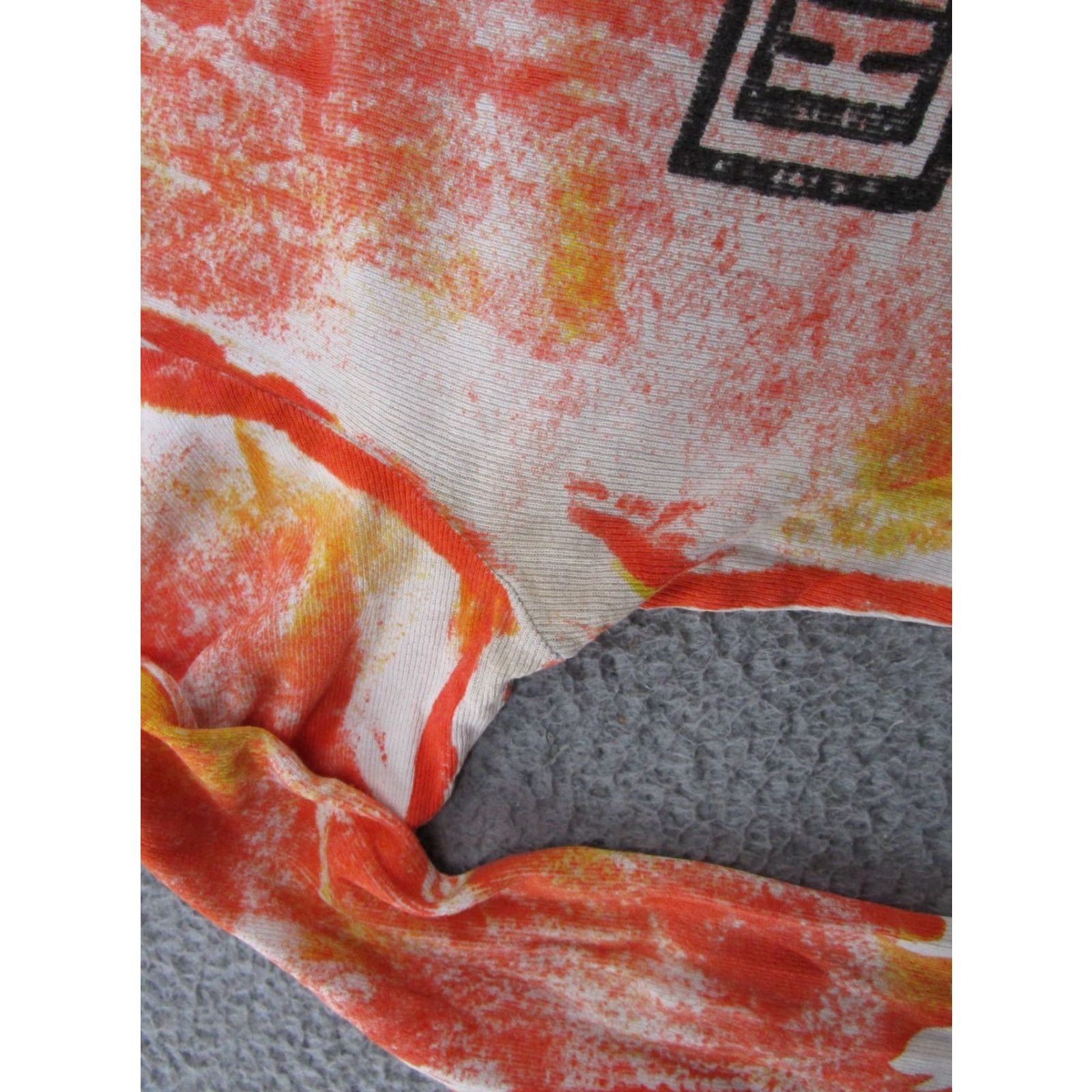 Harley Davidson VINTAGE Harley-Davidson Y2K AOP Flames Womens Size S Long Sleeve Rome Italy READ Shirt Size S / US 4 / IT 40 - 4 Thumbnail