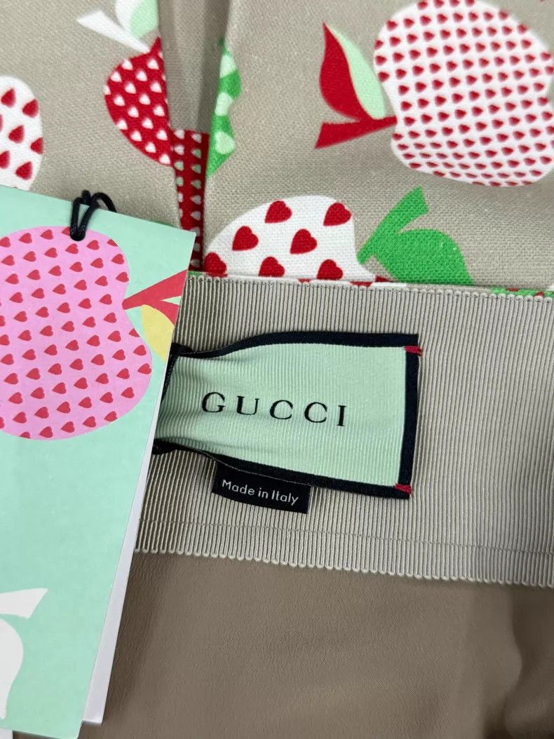 Gucci Gucci Apple print skirt Size 27" / US 4 / IT 40 - 4 Thumbnail