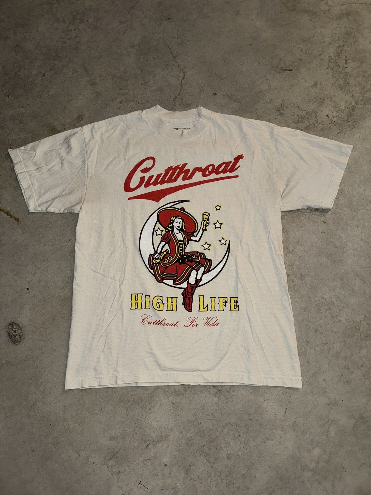 Other Cutthroat LA Miller High Life Streetwear Graphic T-shirt Size US L / EU 52-54 / 3 - 1 Thumbnail