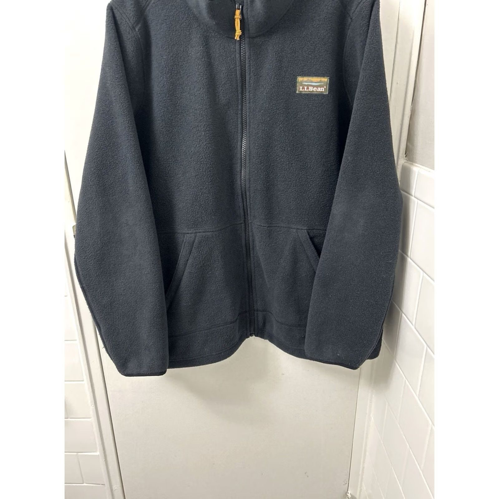 Vintage VINTAGE: No -> LL Bean Mountain Classic Fleece Jacket Womens 3X Black Full Zip L/S 505340 Size XXL / US 16-18 / IT 52-54 - 3 Thumbnail